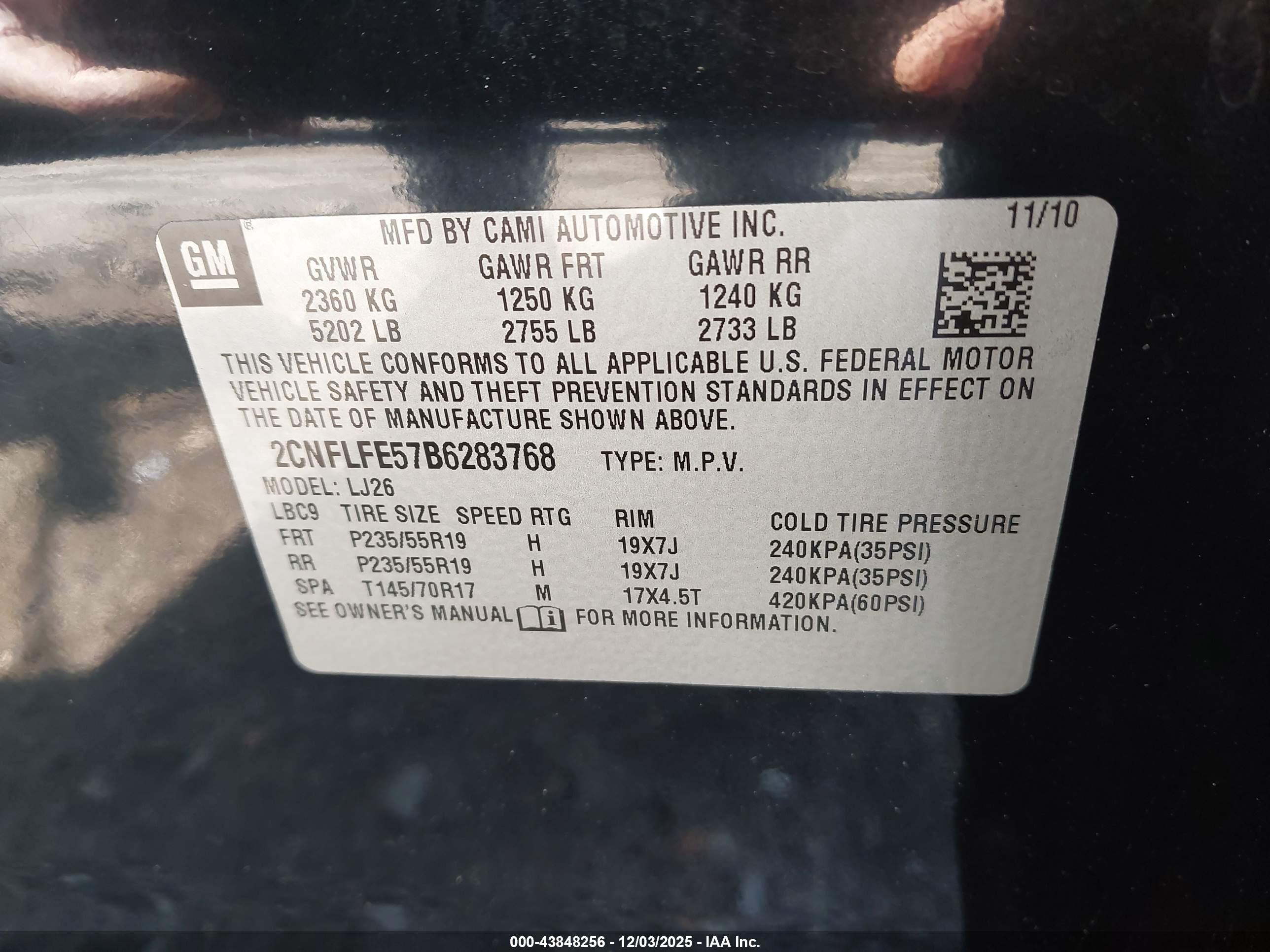 CHEVROLET EQUINOX image 9