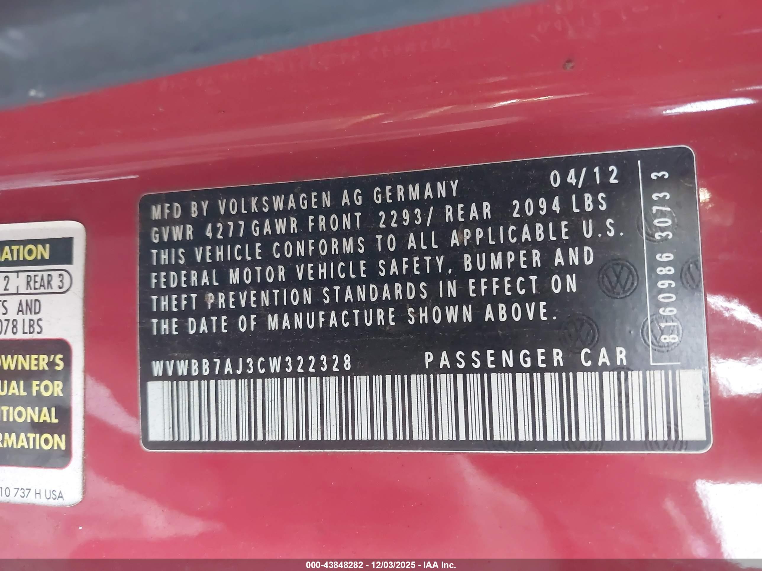 VOLKSWAGEN GOLF image 9