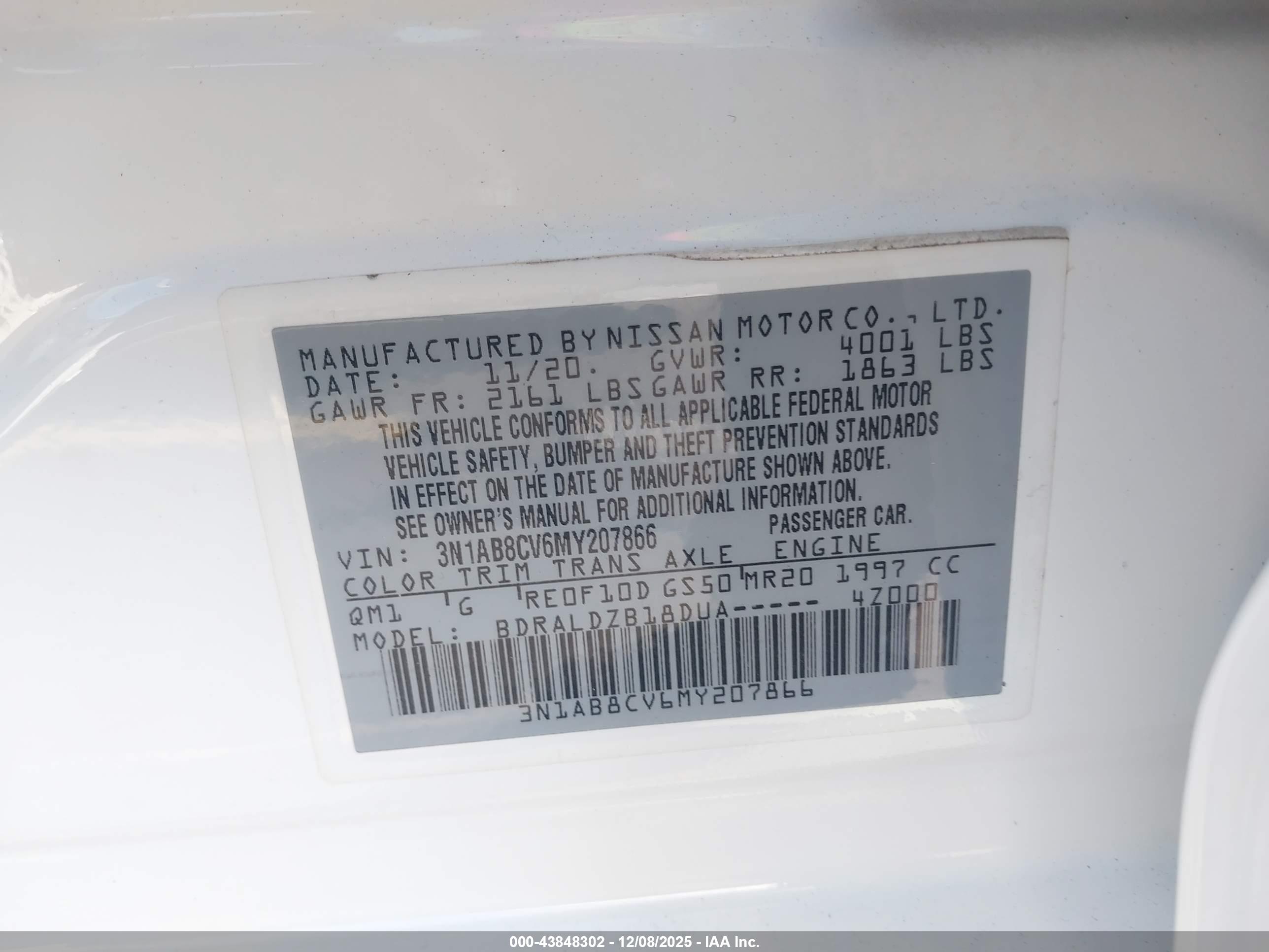 NISSAN SENTRA image 9