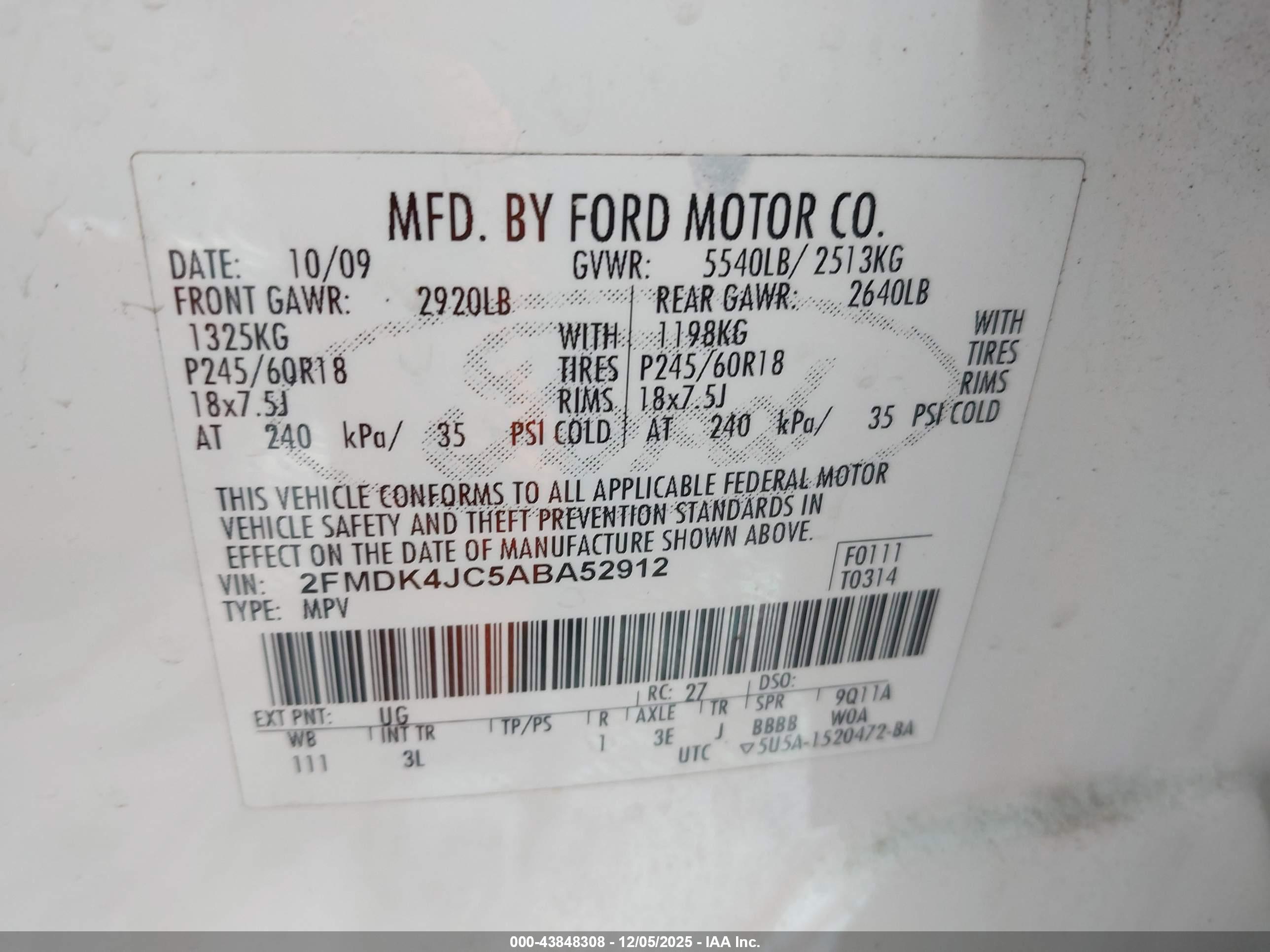 FORD EDGE image 9