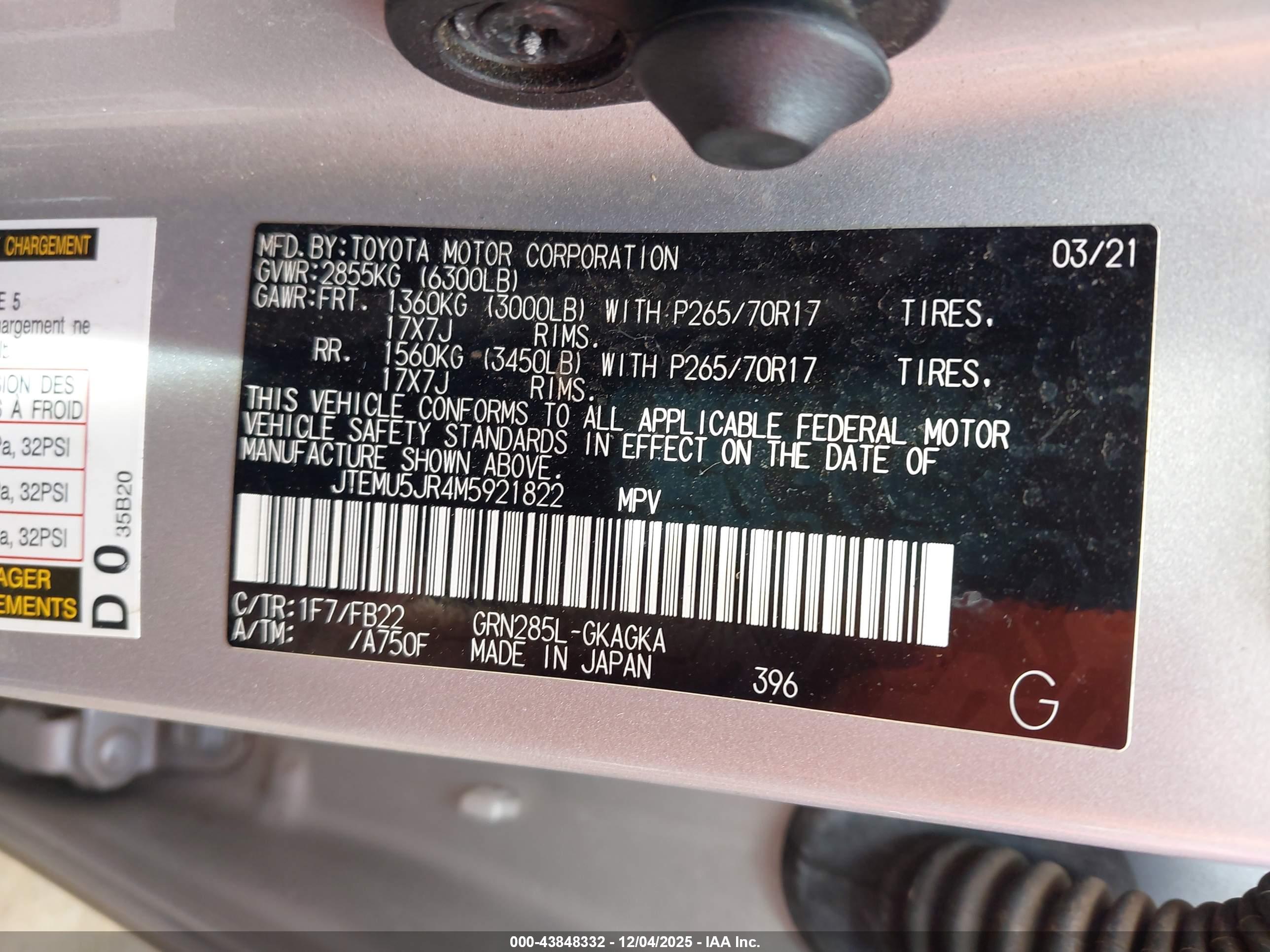 TOYOTA 4RUNNER image 9