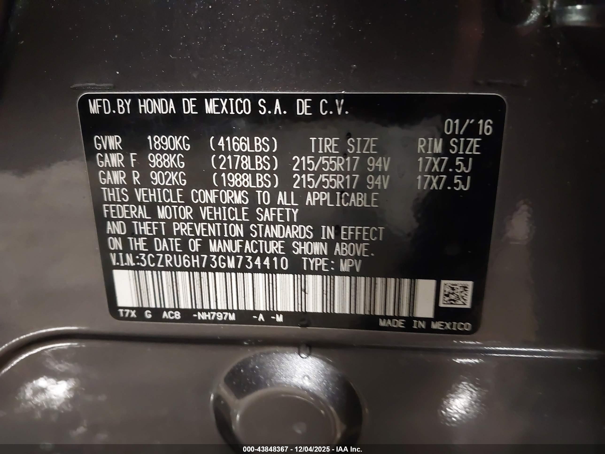 HONDA HR-V image 9