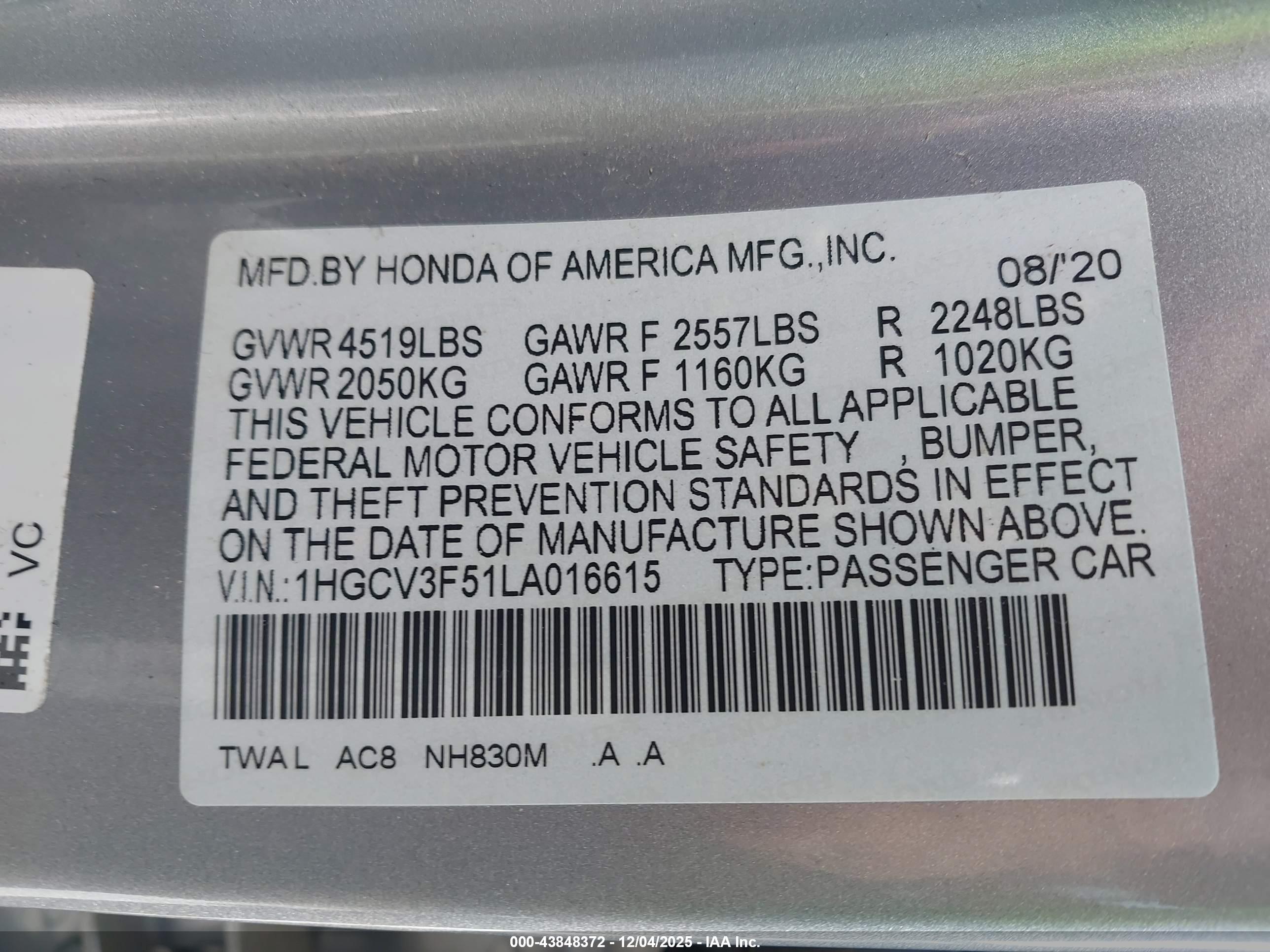HONDA ACCORD image 9