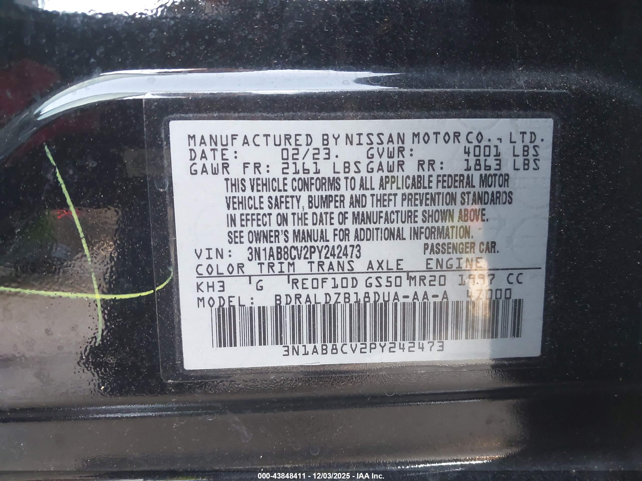 NISSAN SENTRA image 9