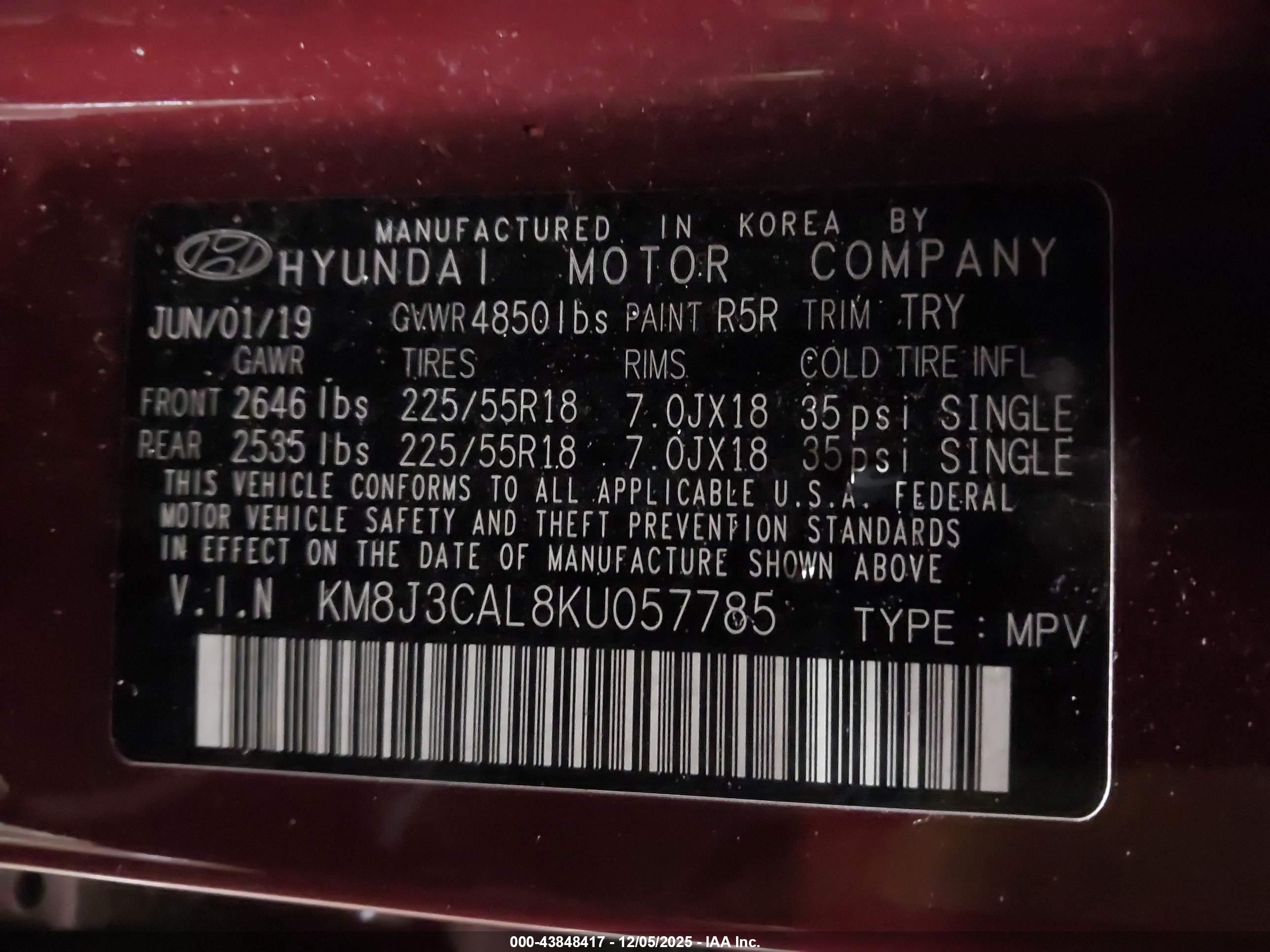 HYUNDAI TUCSON image 9