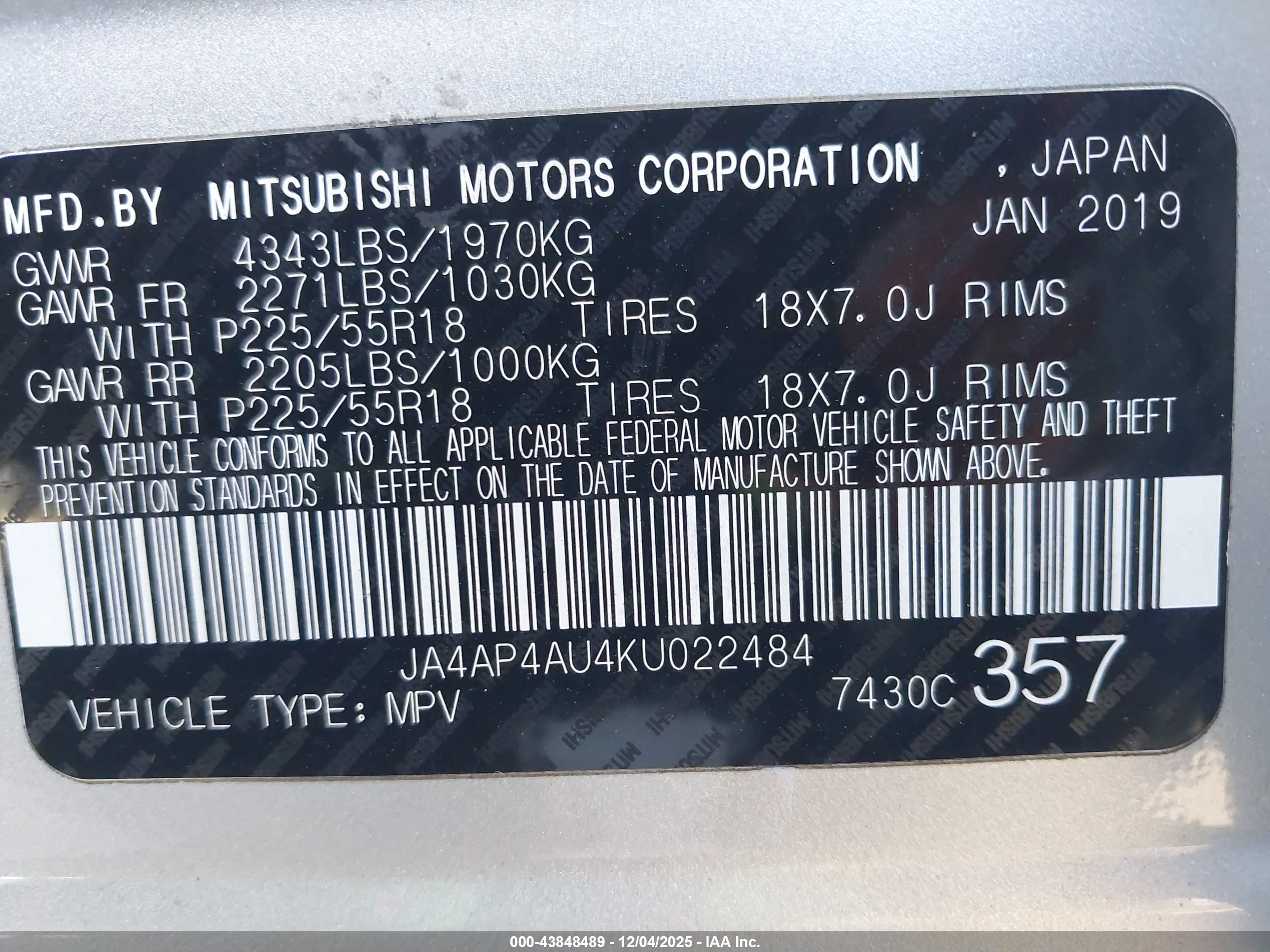 MITSUBISHI OUTLANDER image 9