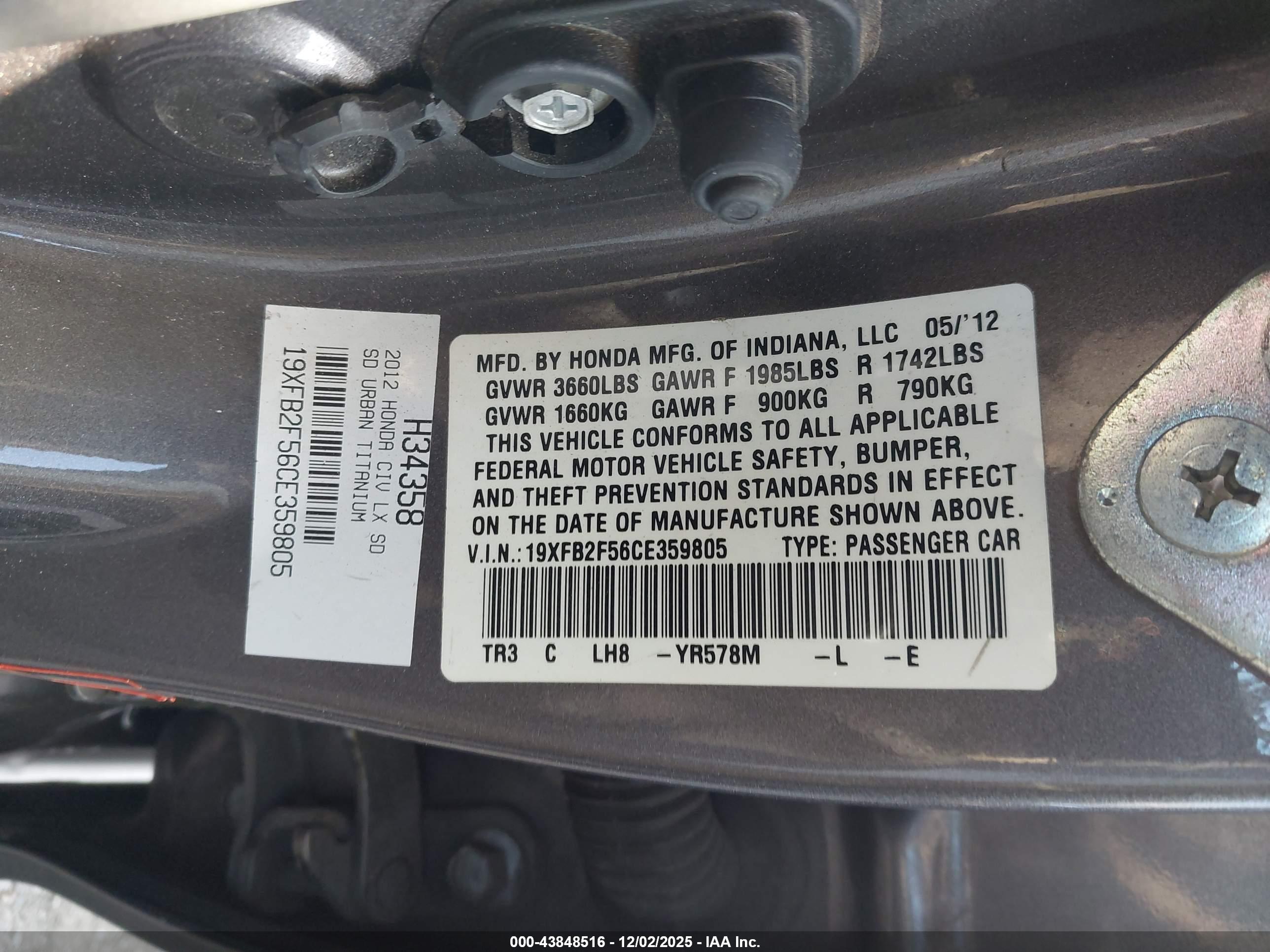 HONDA CIVIC image 9