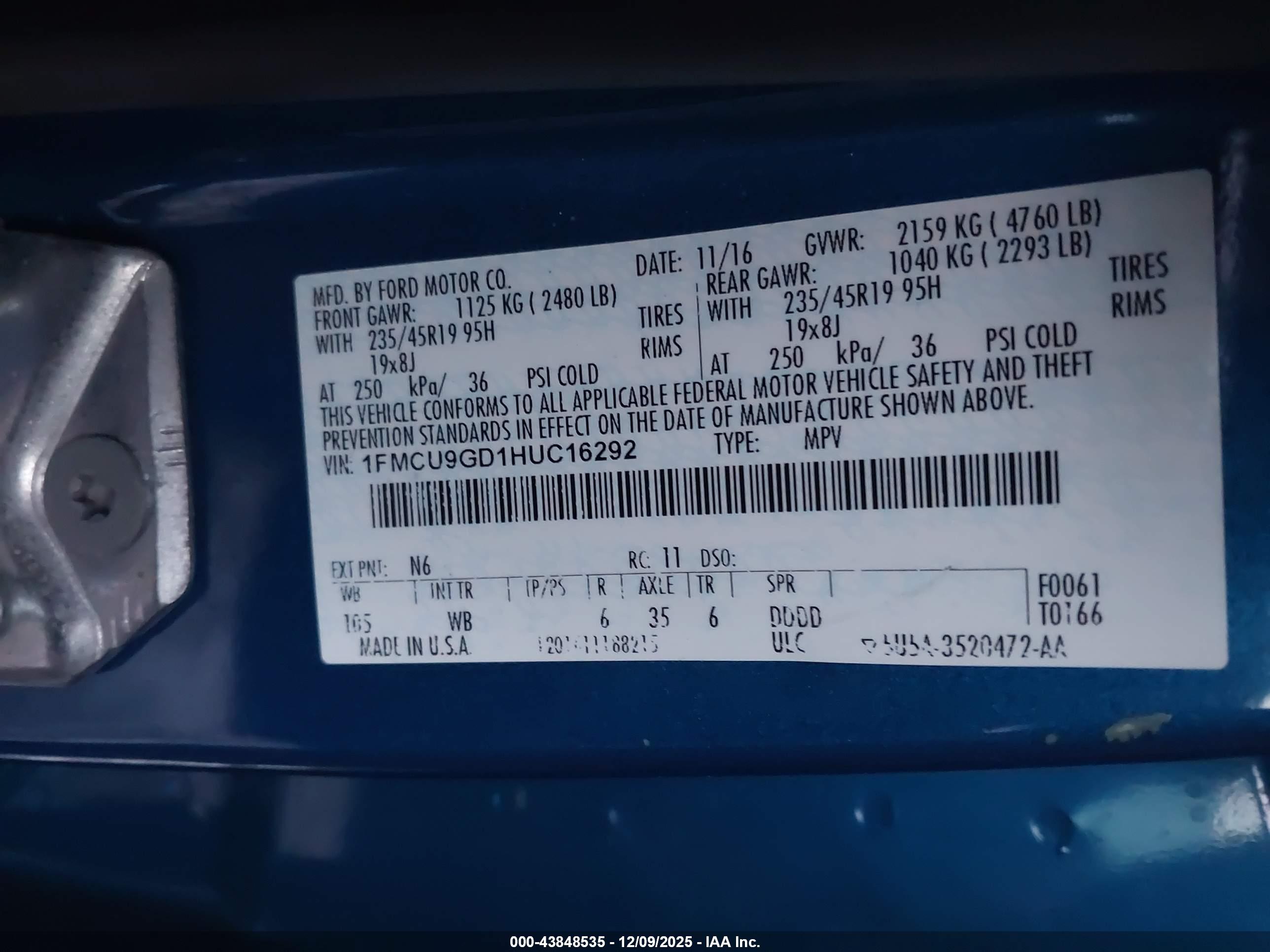 FORD ESCAPE image 9