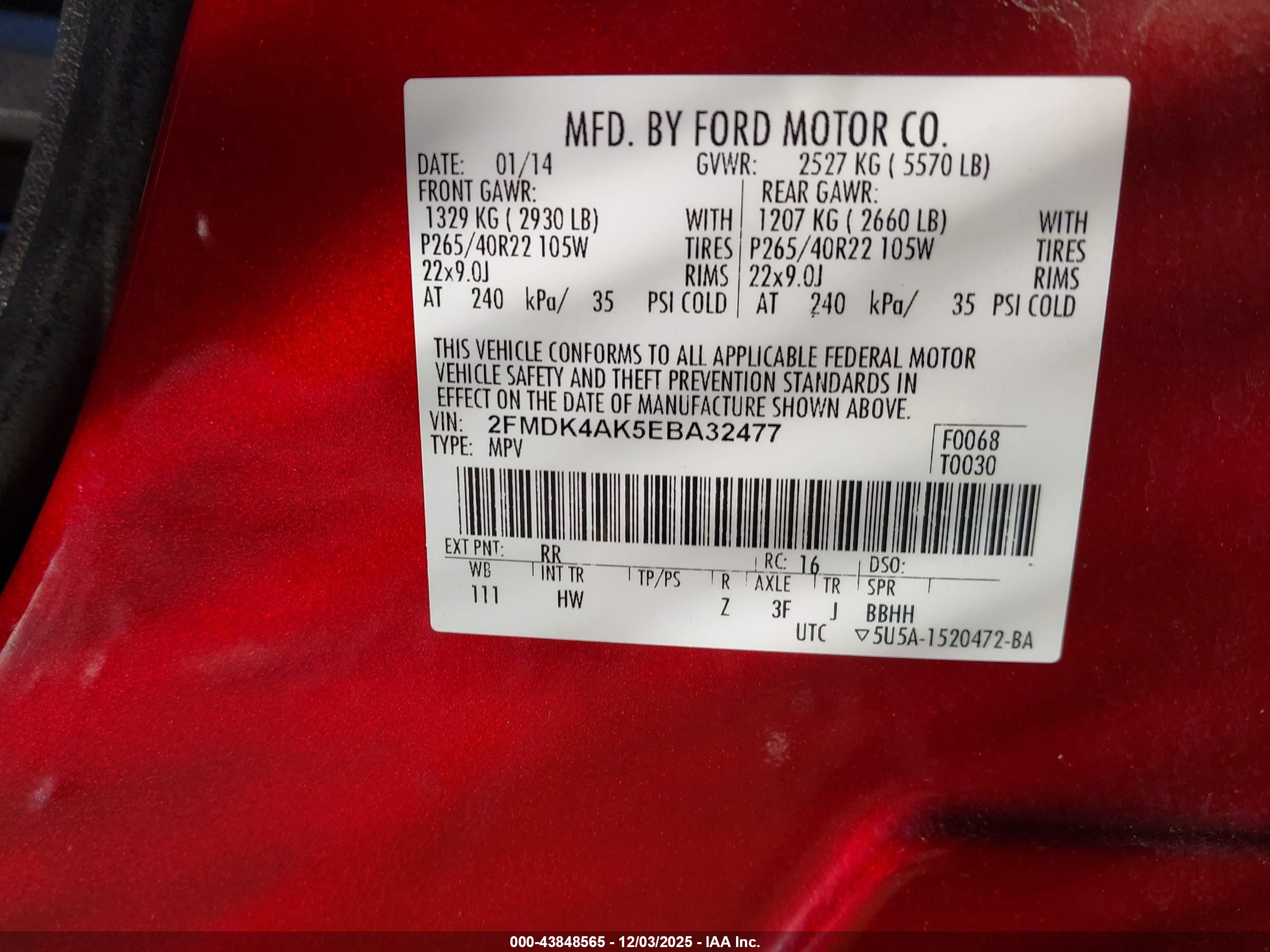 FORD EDGE image 9