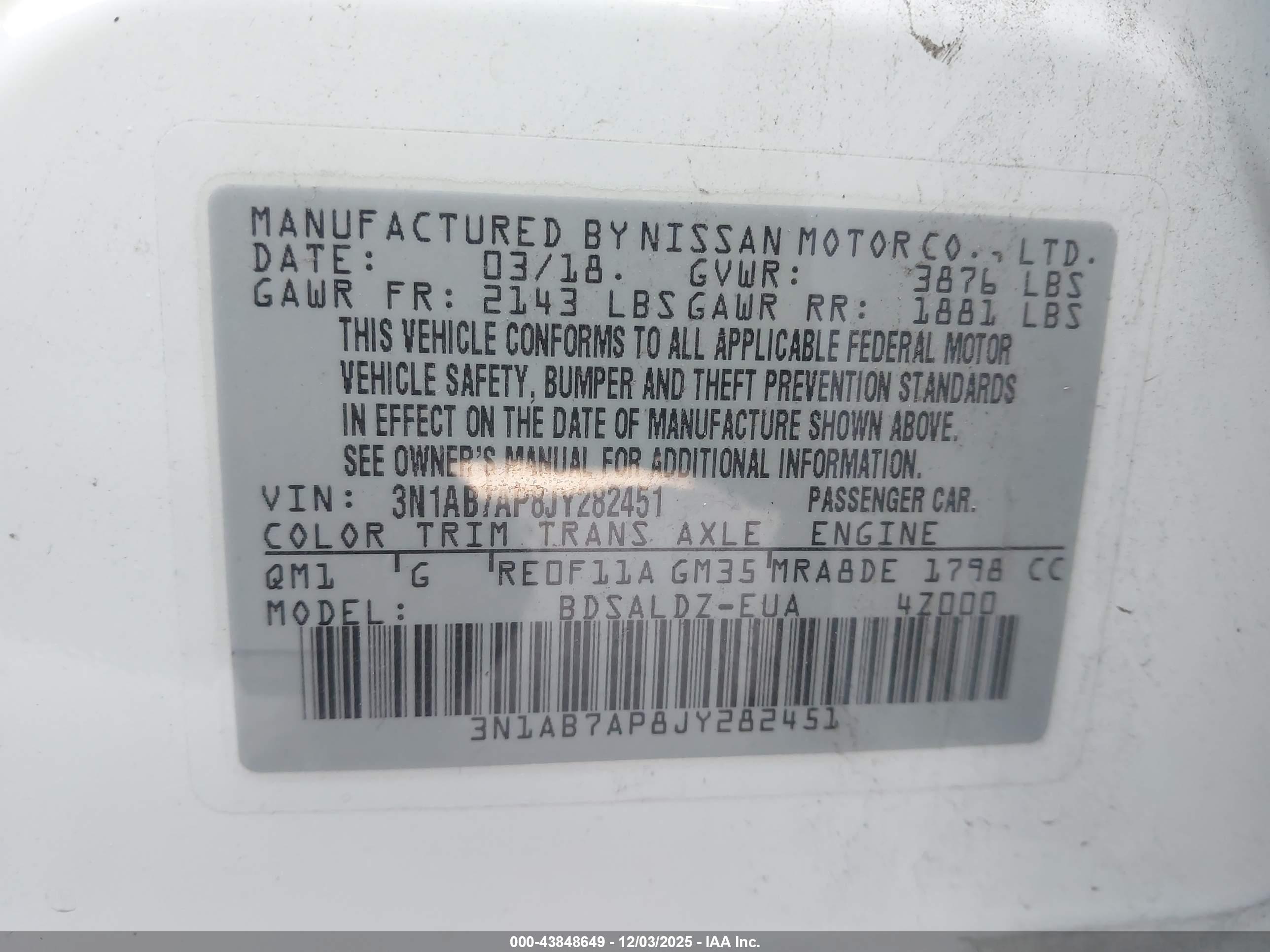 NISSAN SENTRA image 9