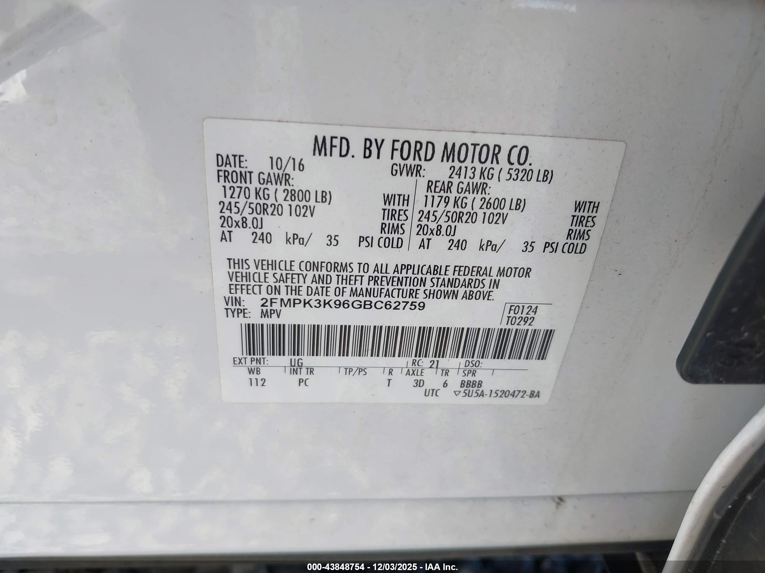 FORD EDGE image 9