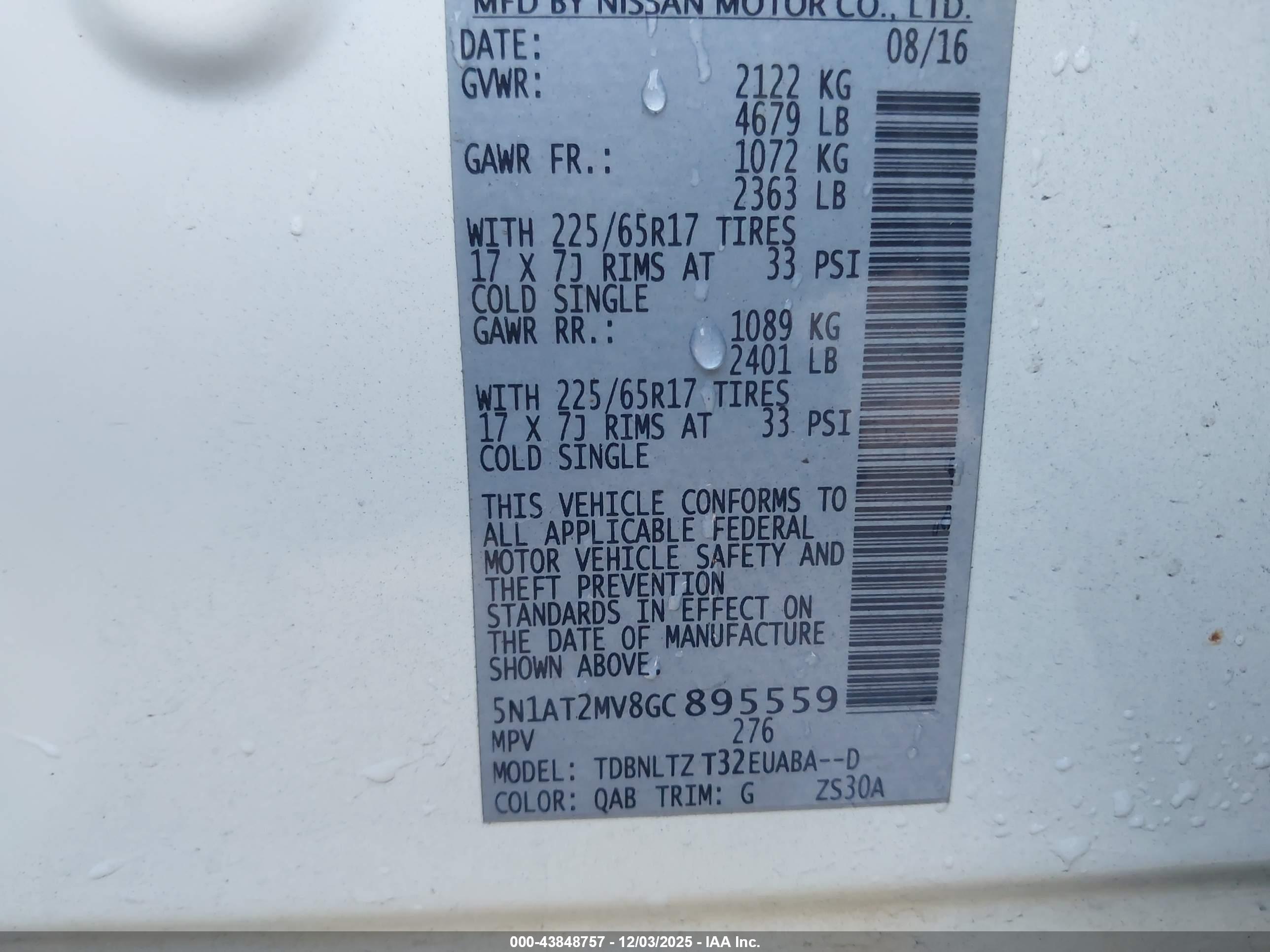 NISSAN ROGUE image 9