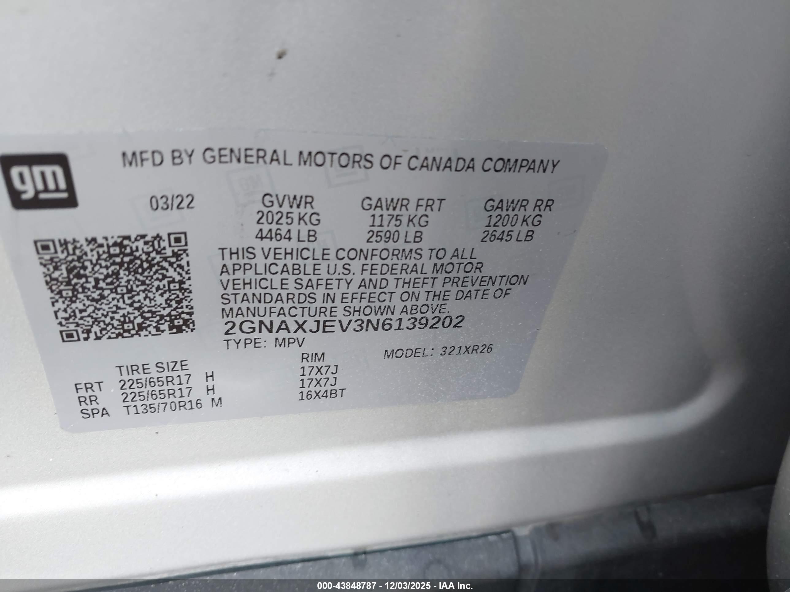 CHEVROLET EQUINOX image 9