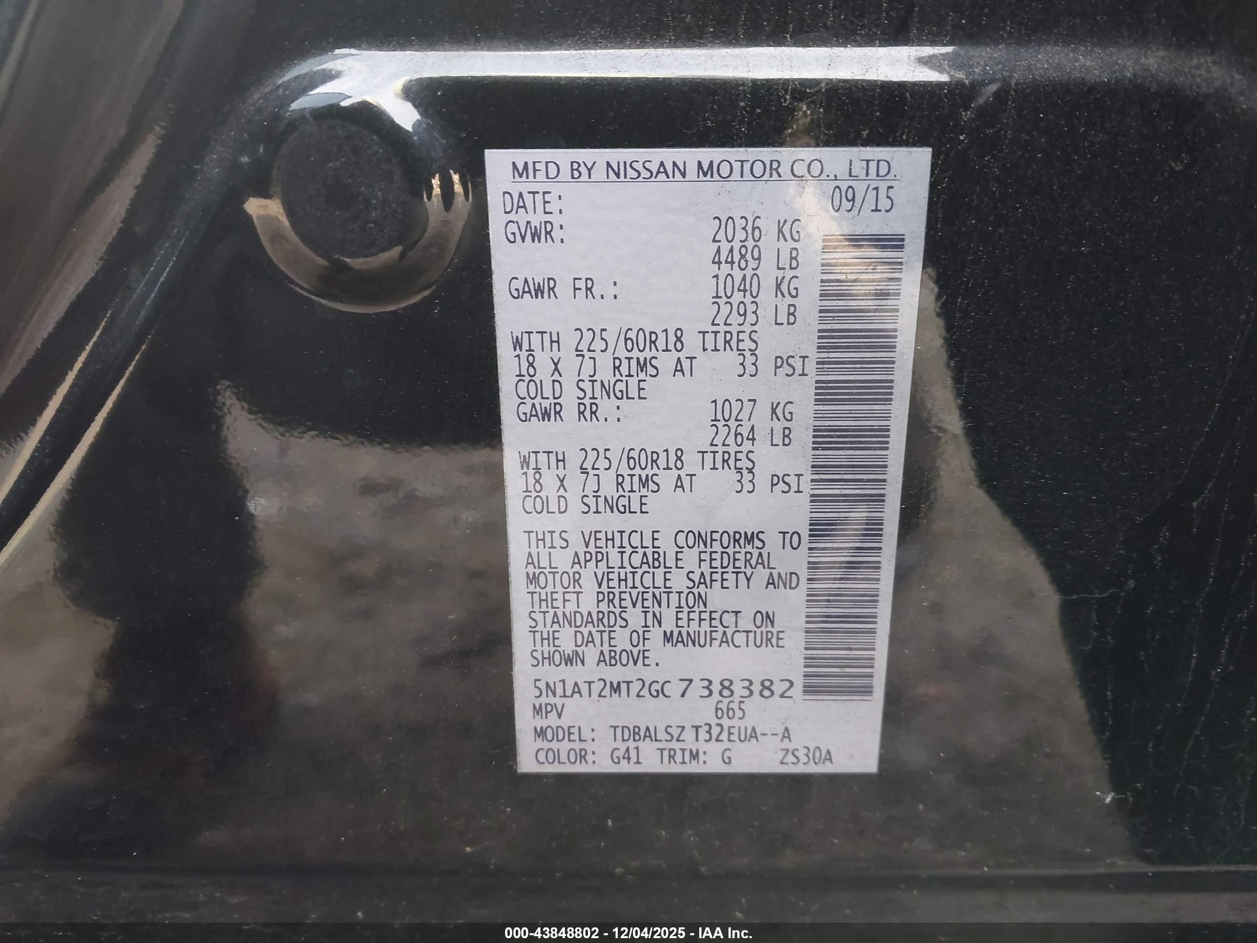 NISSAN ROGUE image 9