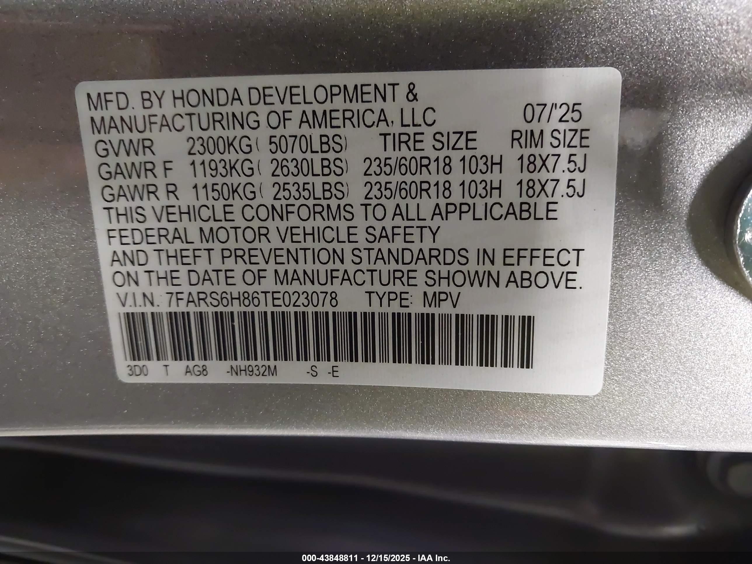 HONDA CR-V image 9