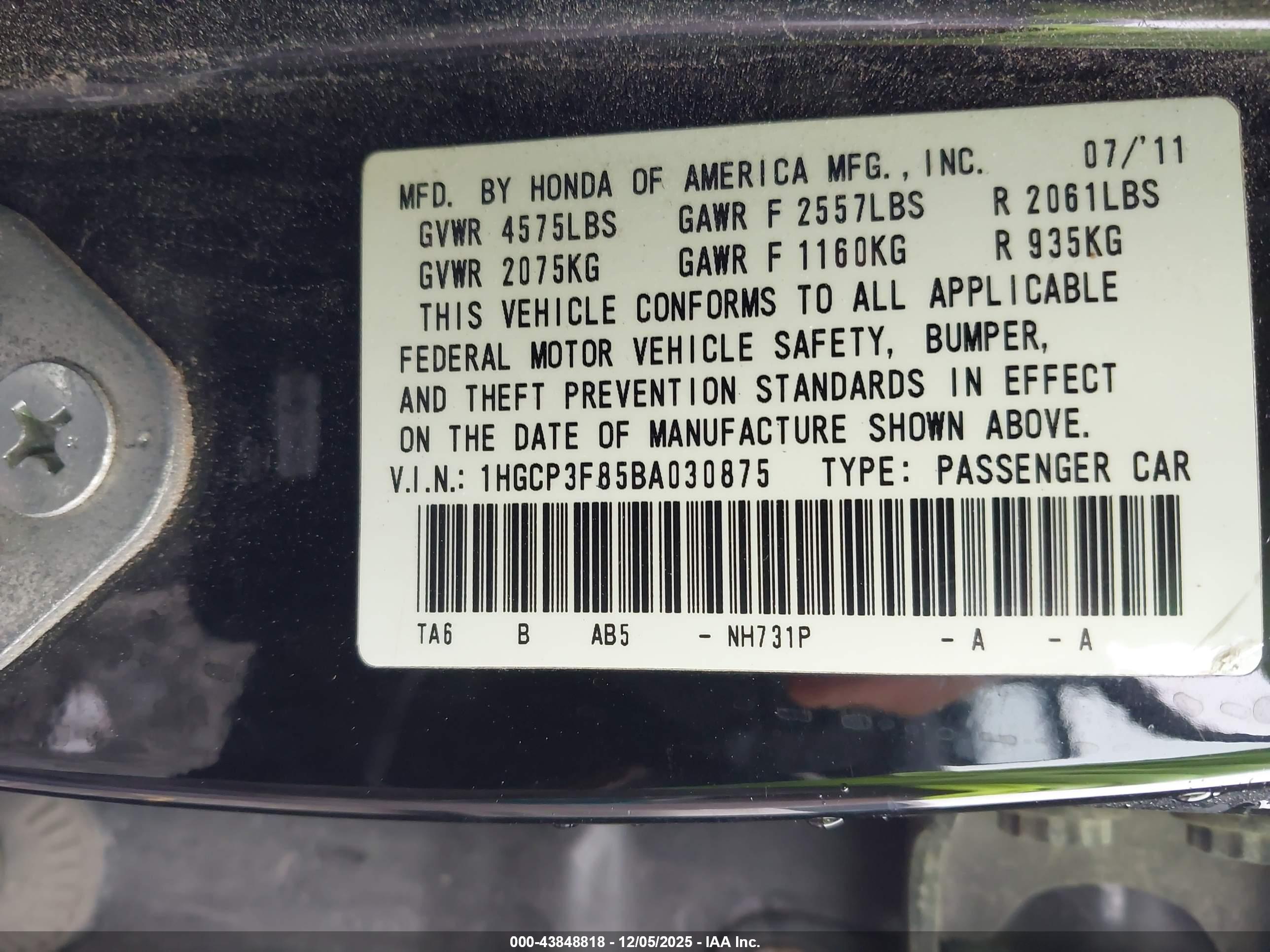 HONDA ACCORD image 9