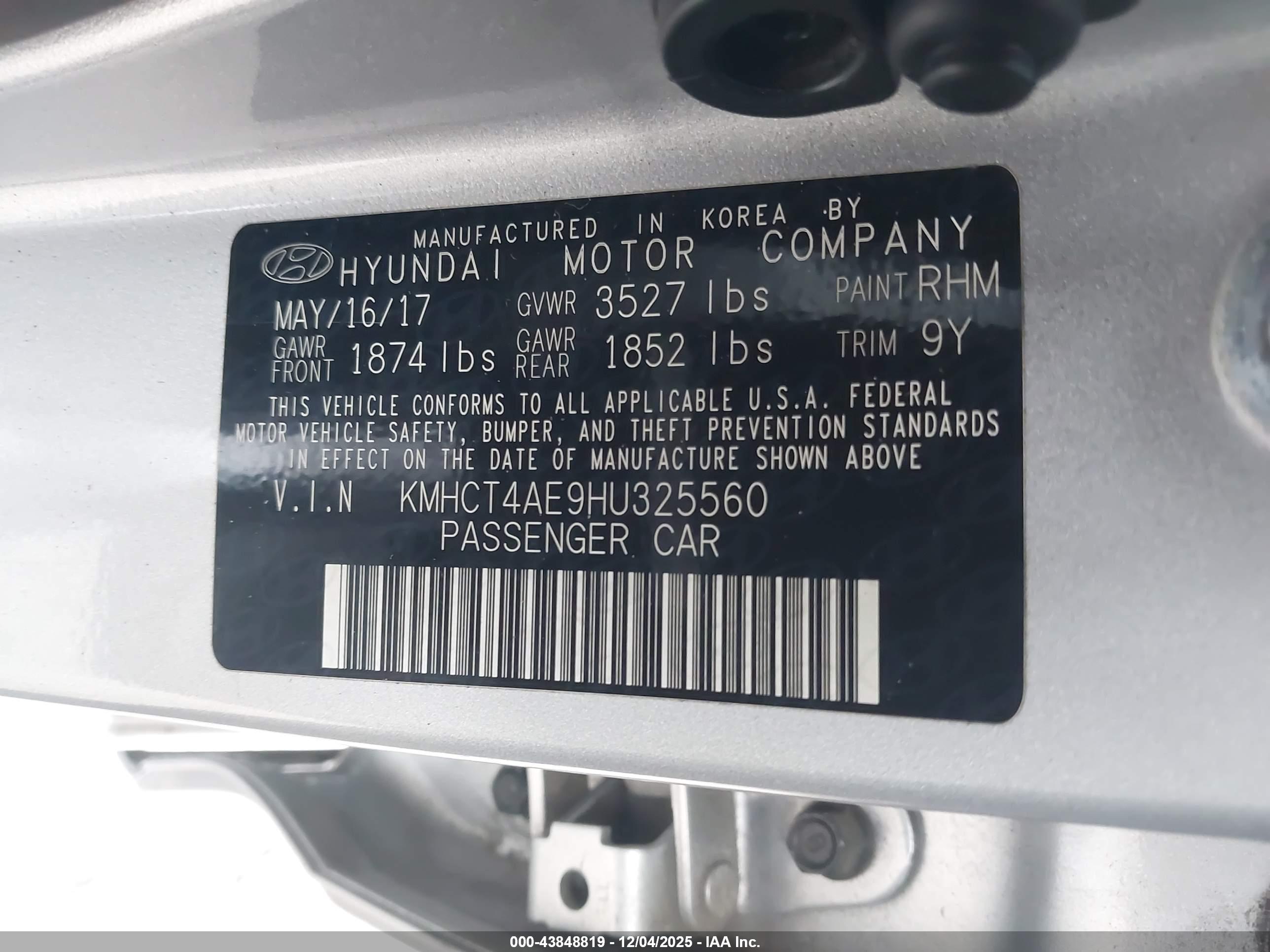 HYUNDAI ACCENT image 9