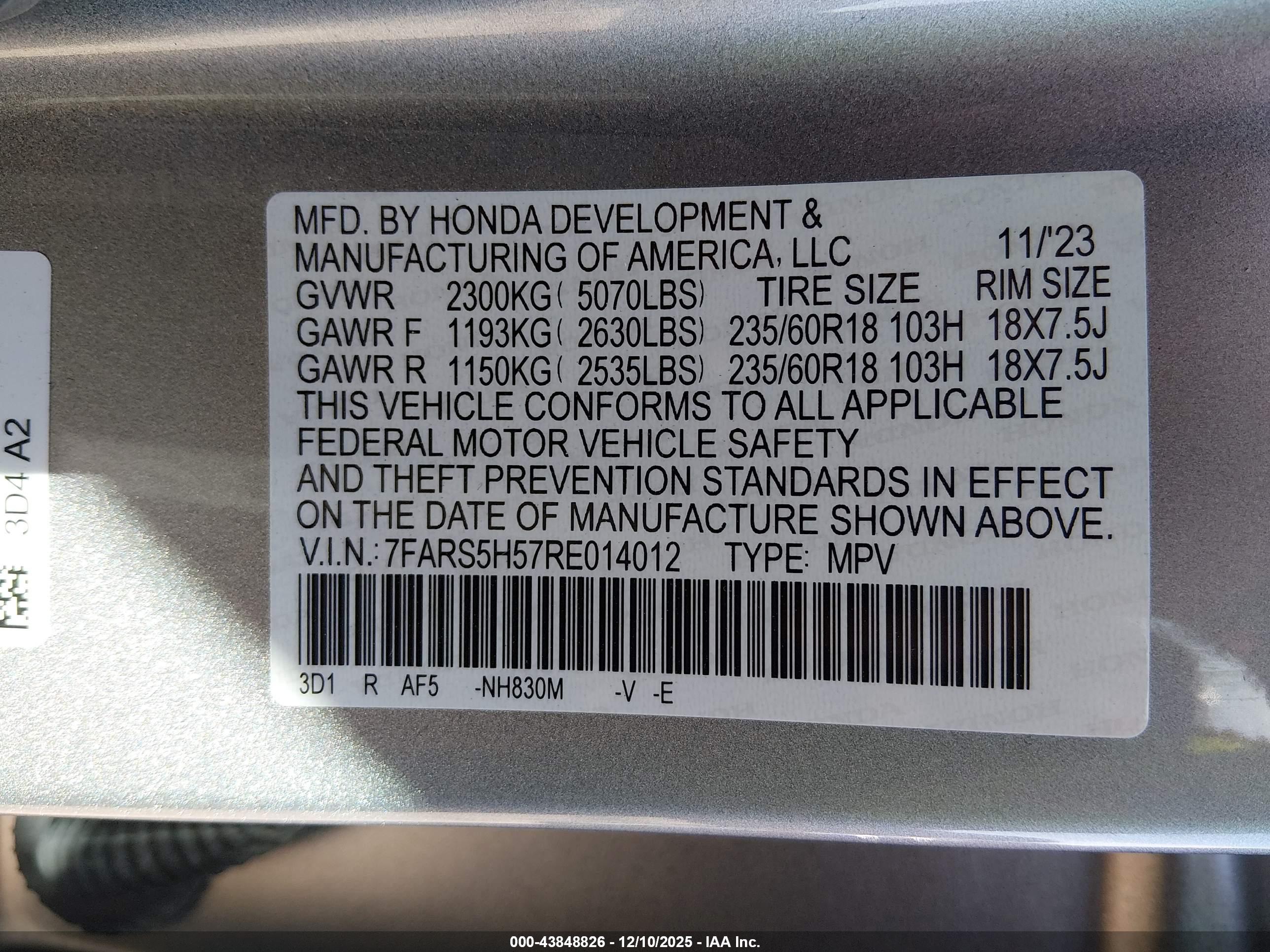 HONDA CR-V image 9