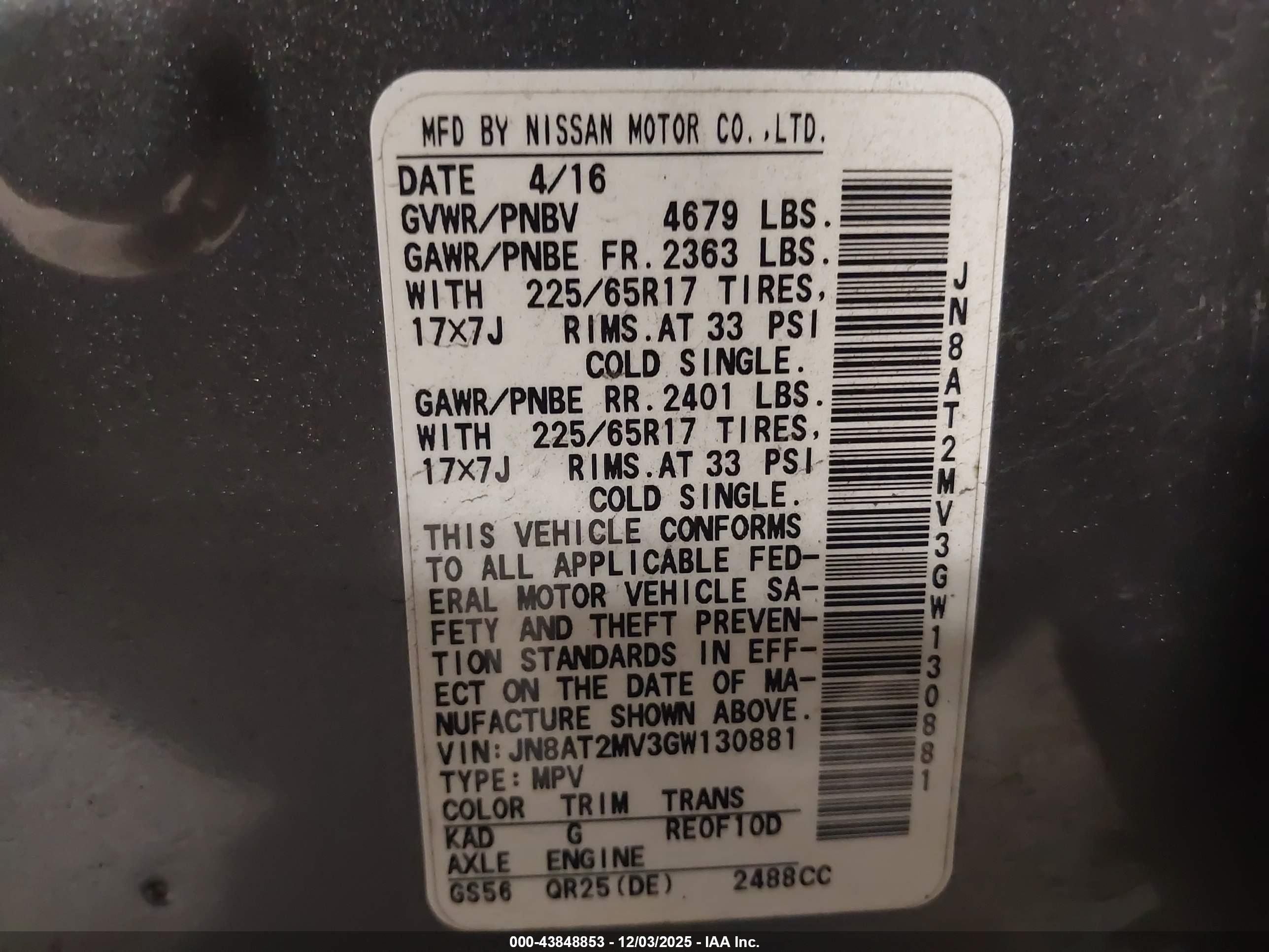 NISSAN ROGUE image 9