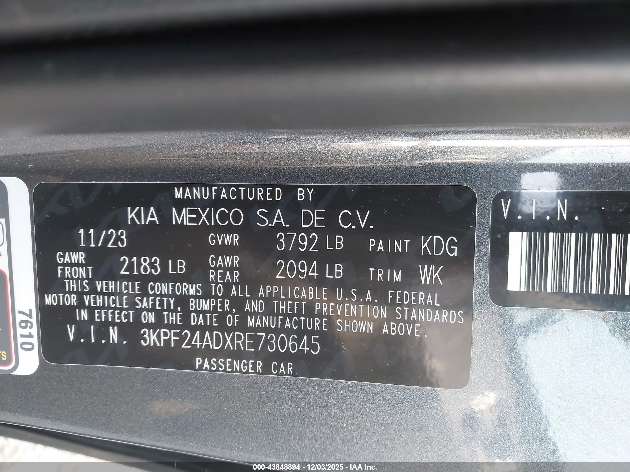 KIA FORTE image 9