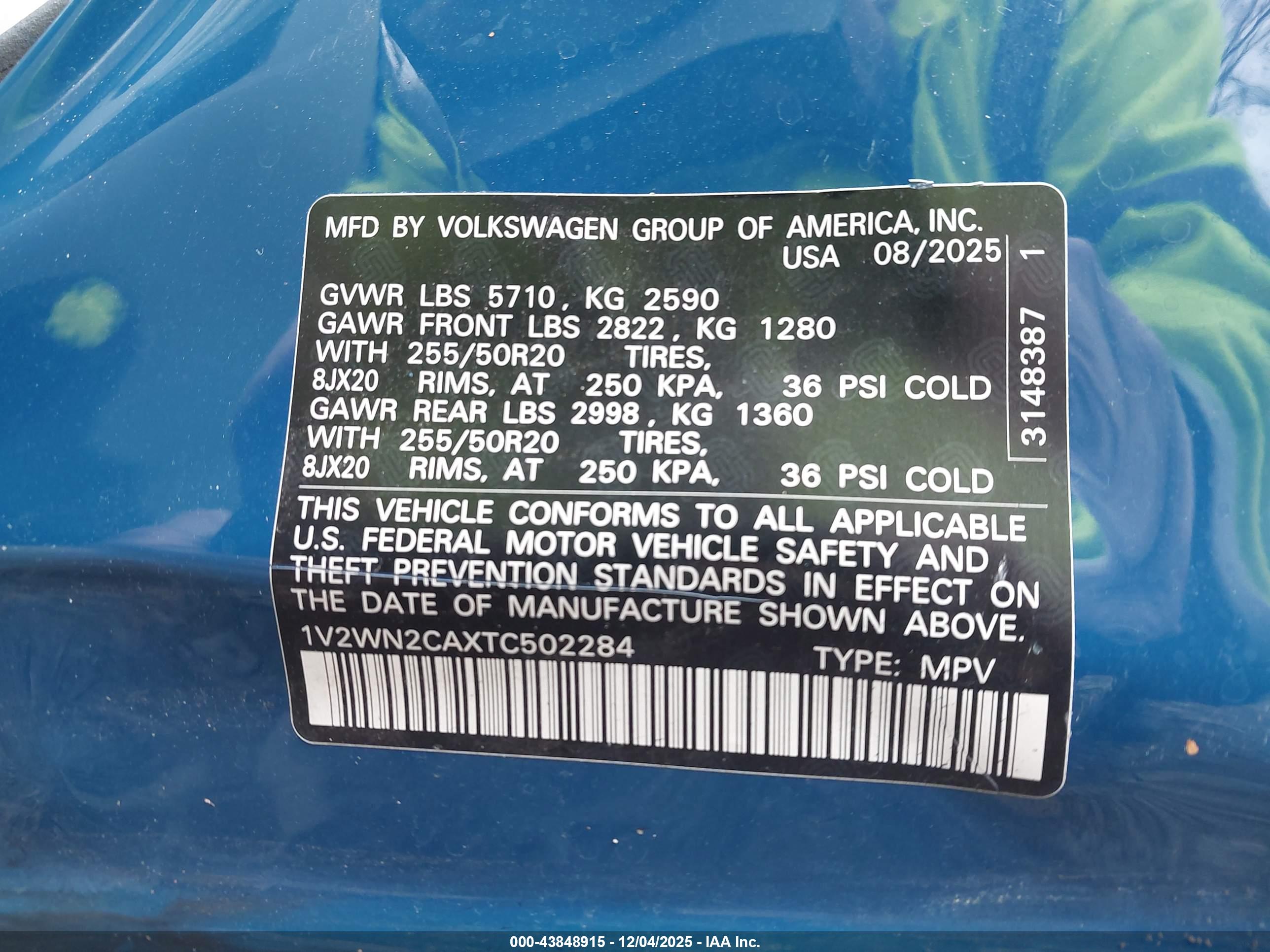 VOLKSWAGEN ATLAS image 9