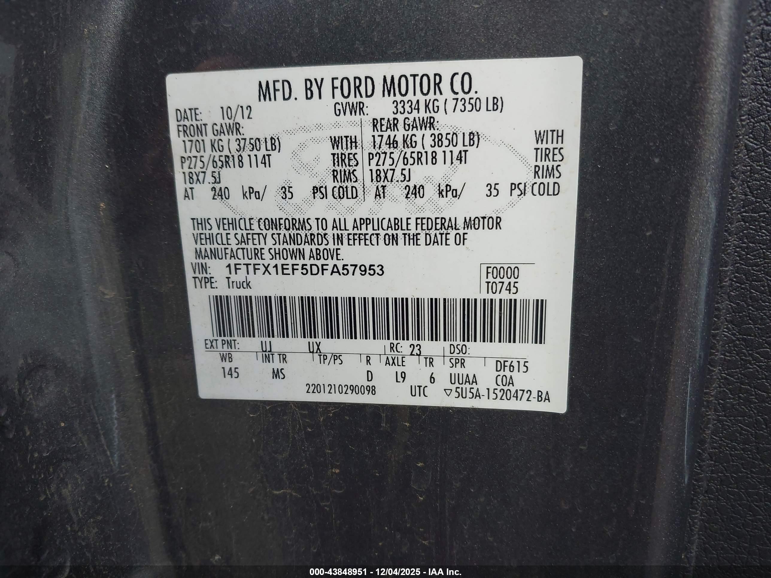 FORD F-150 image 9