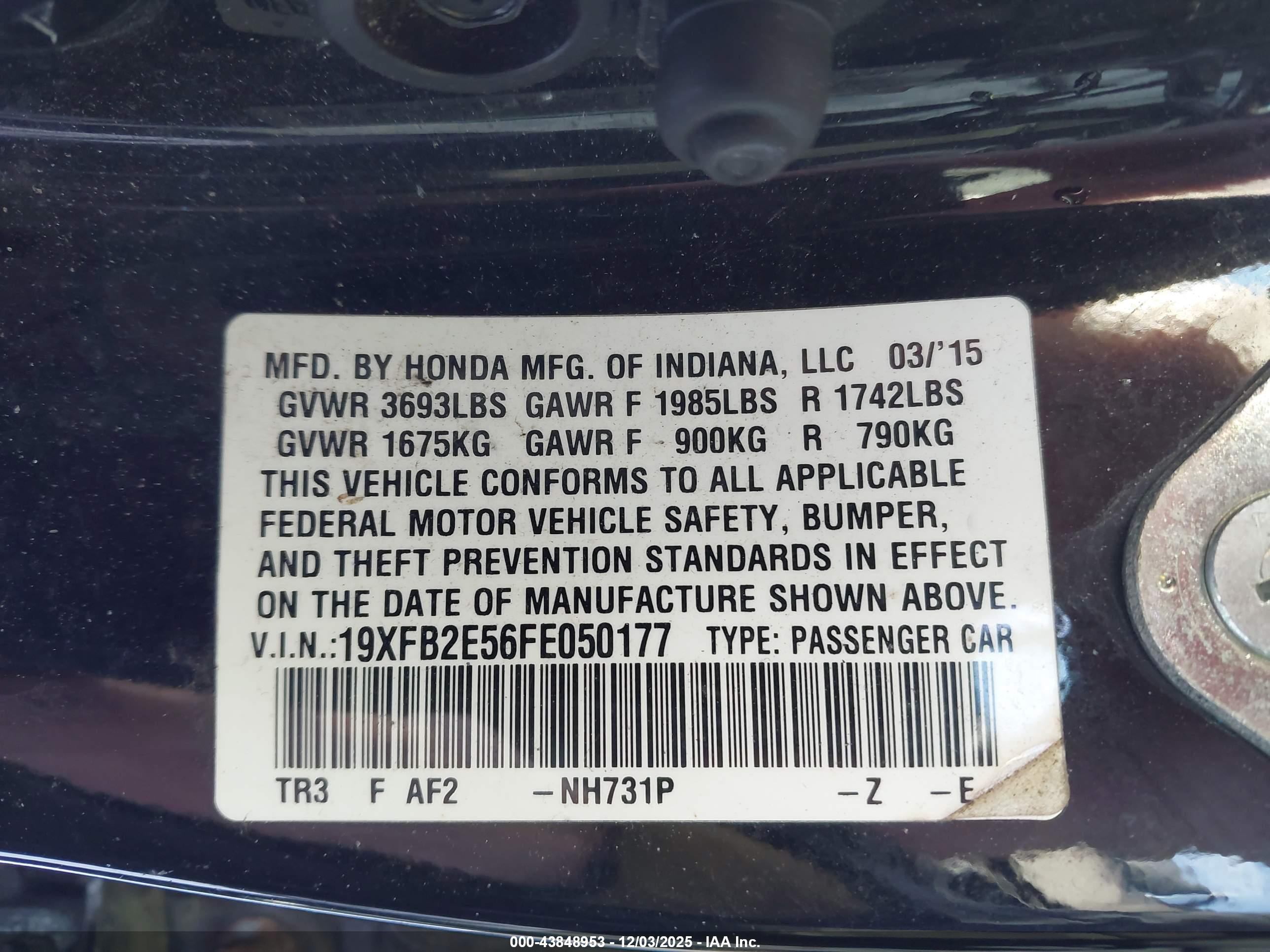HONDA CIVIC image 9