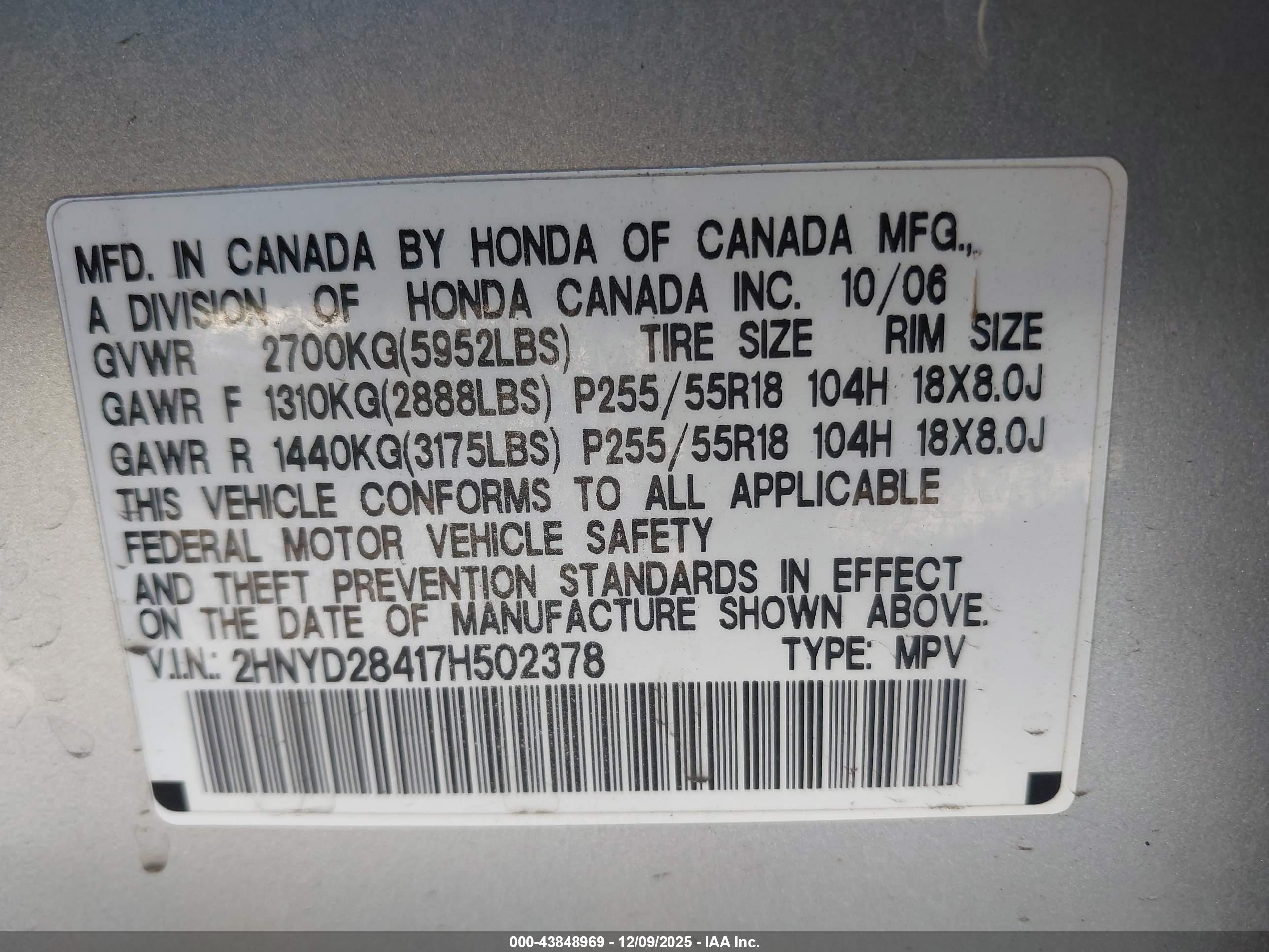 ACURA MDX image 9