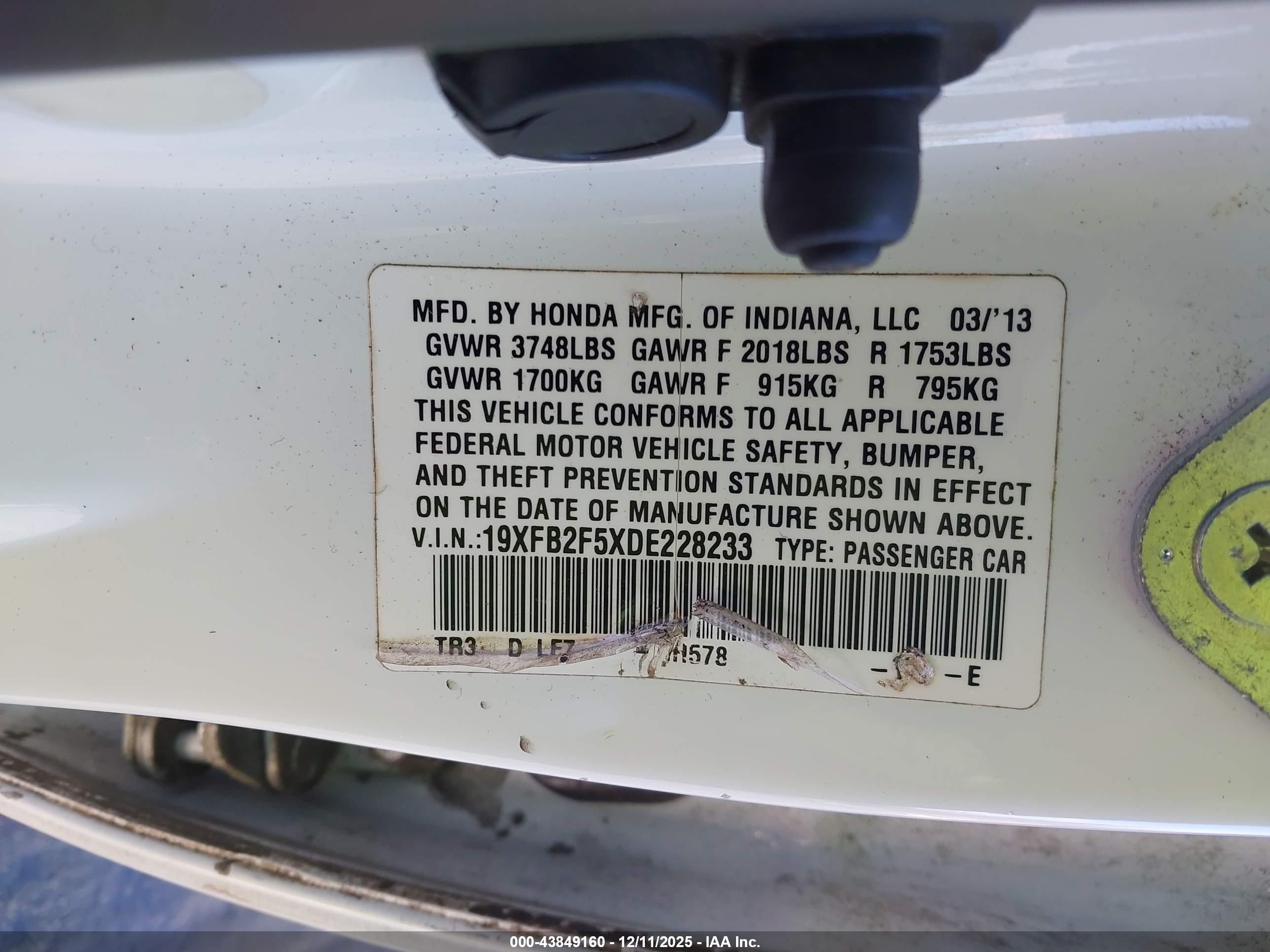 HONDA CIVIC image 9