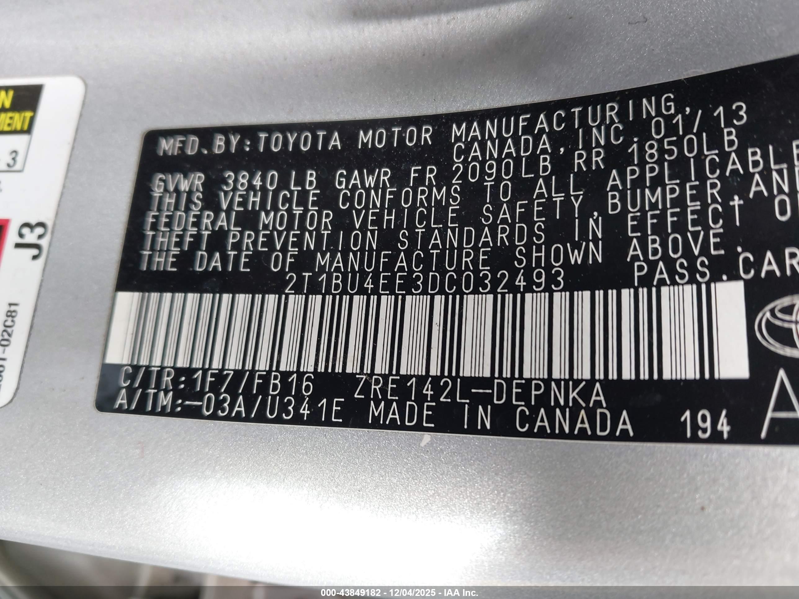 TOYOTA COROLLA image 9