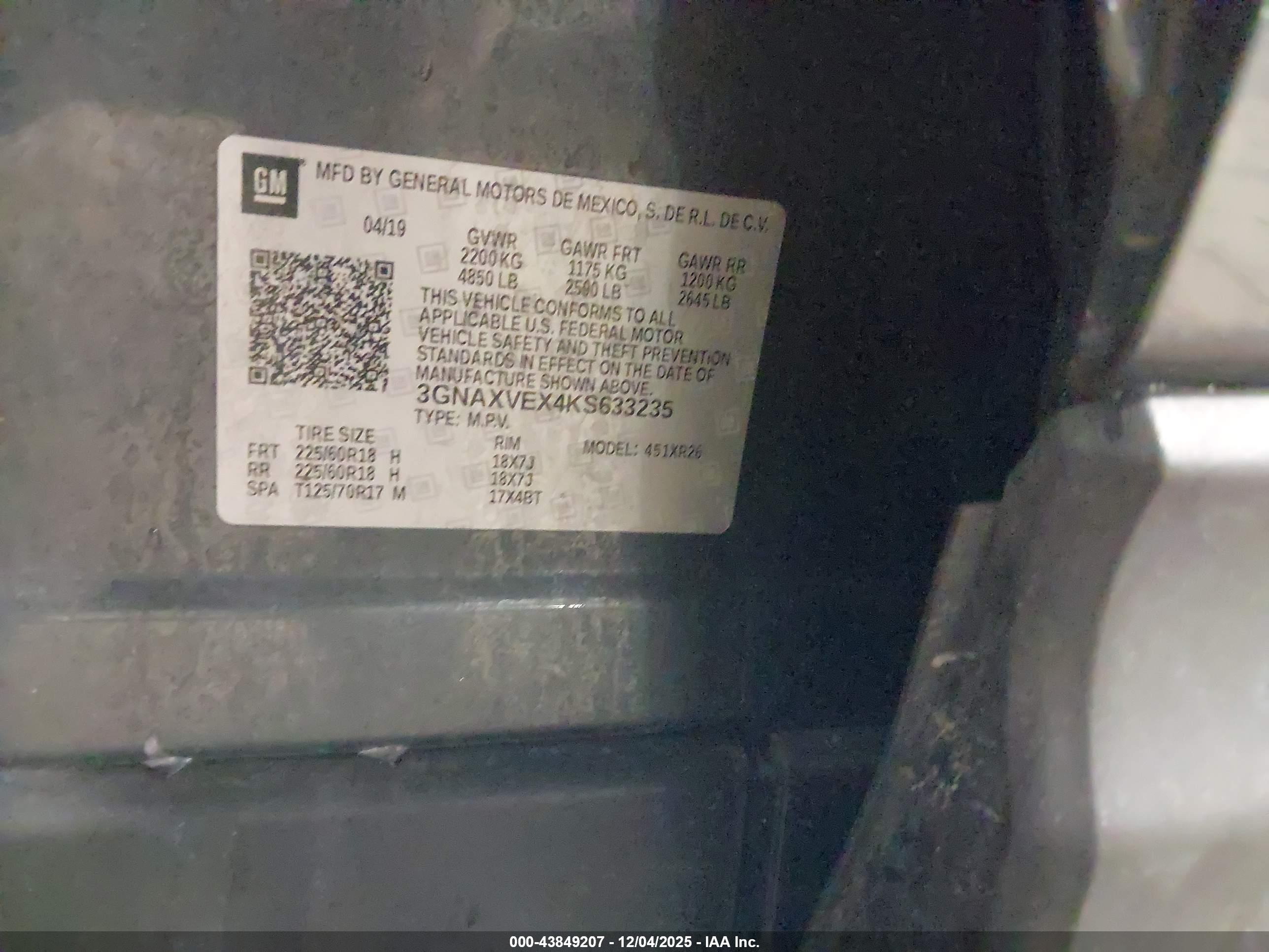 CHEVROLET EQUINOX image 9