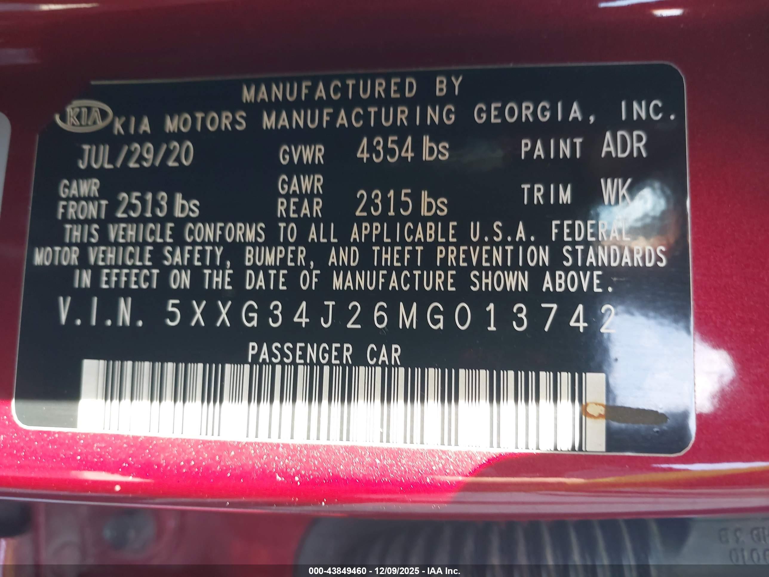 KIA K5 image 9