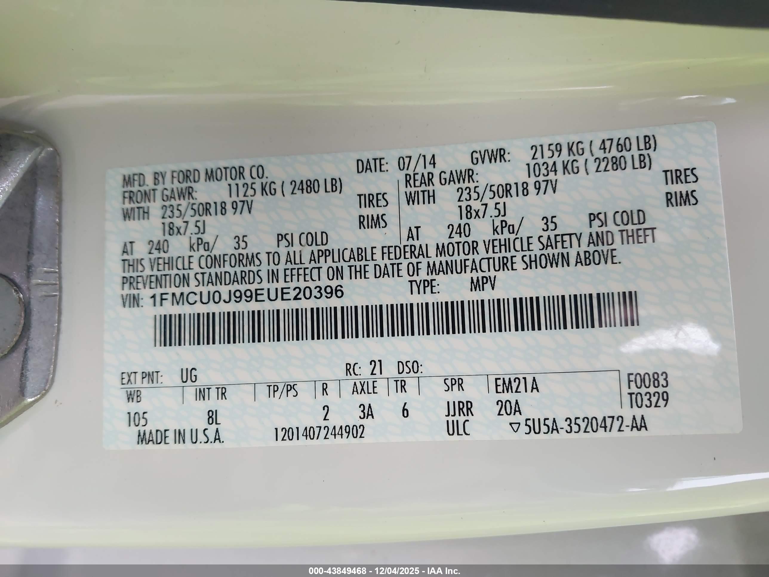 FORD ESCAPE image 9