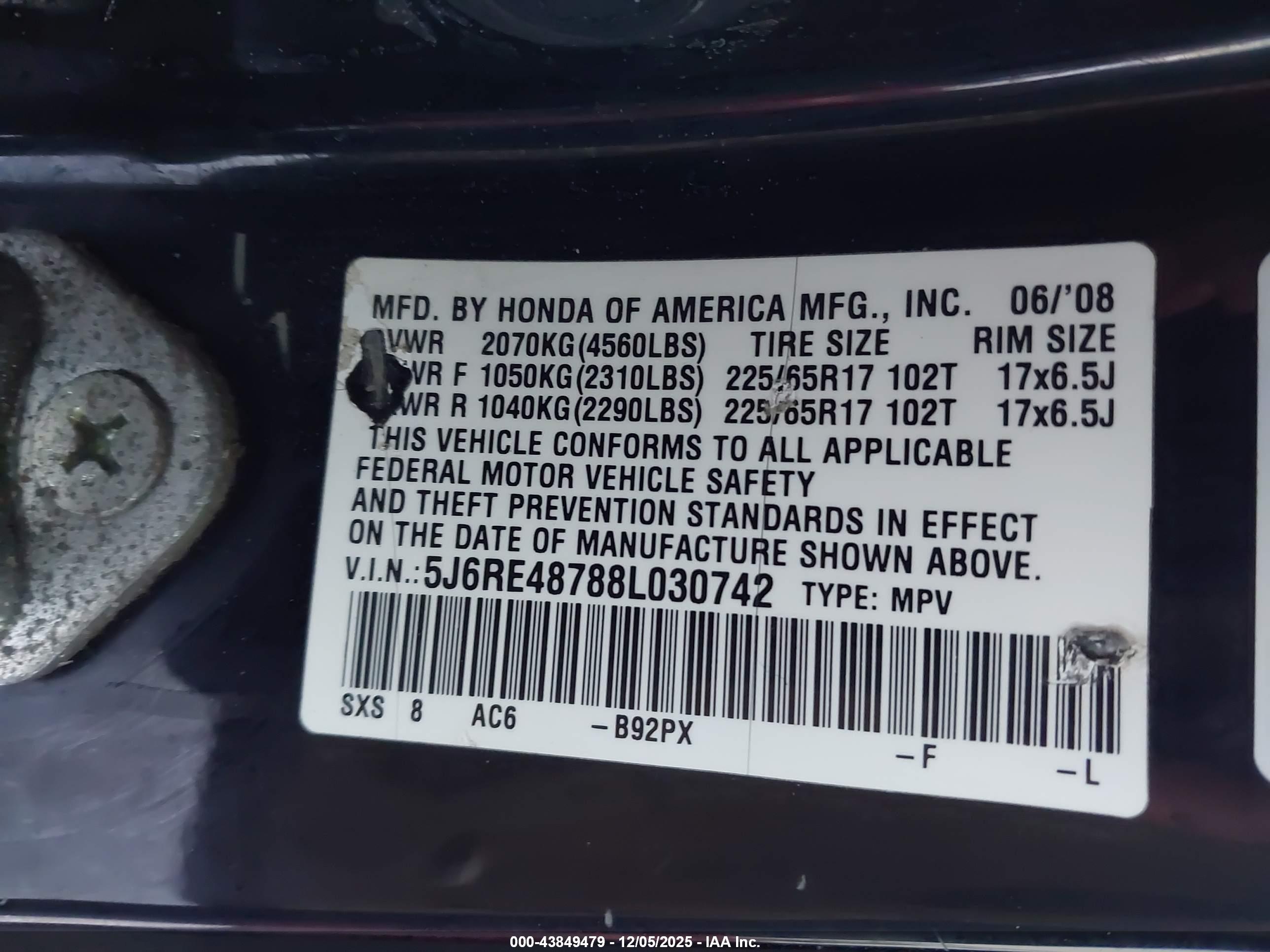 HONDA CR-V image 9