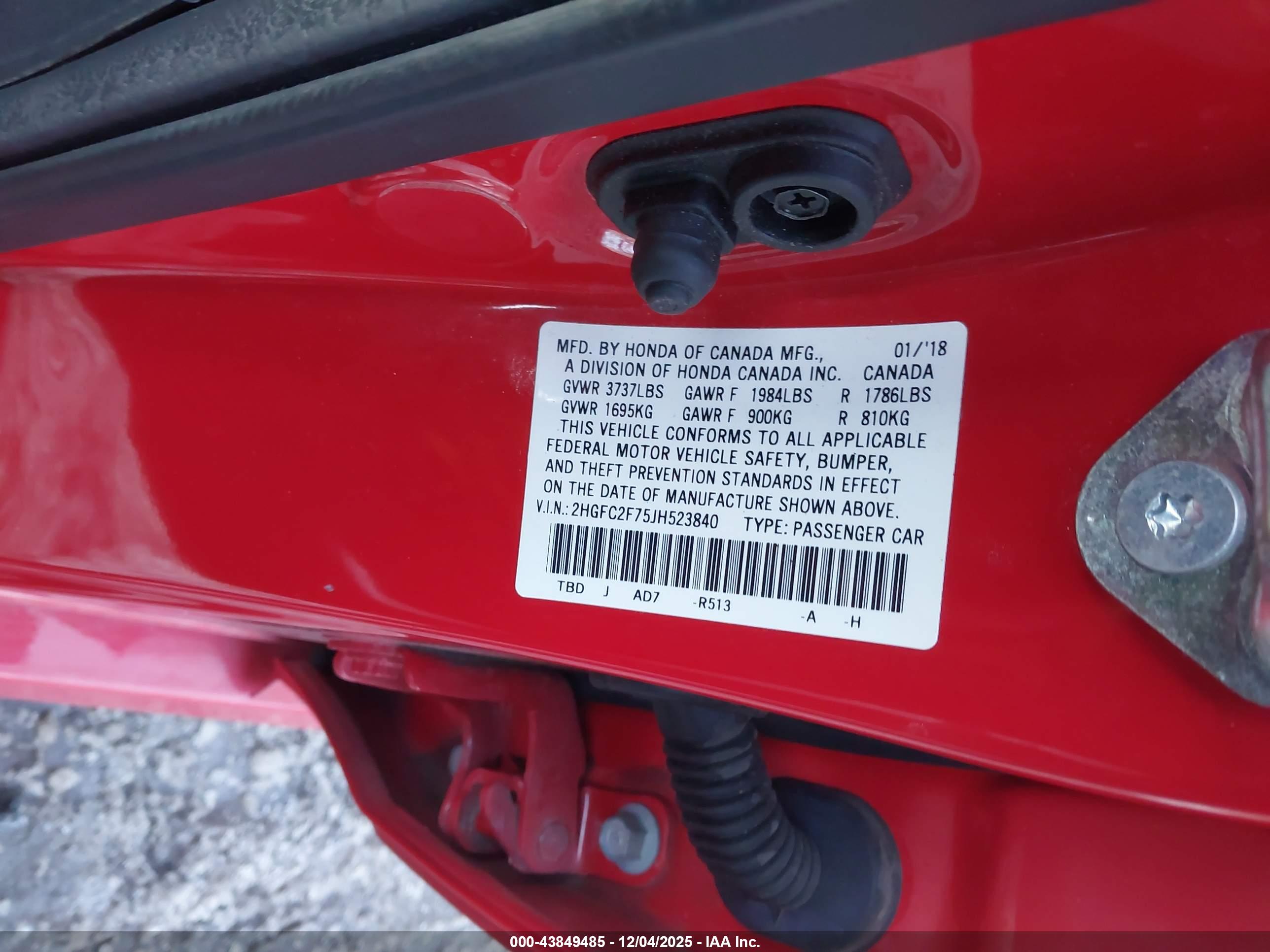 HONDA CIVIC image 9