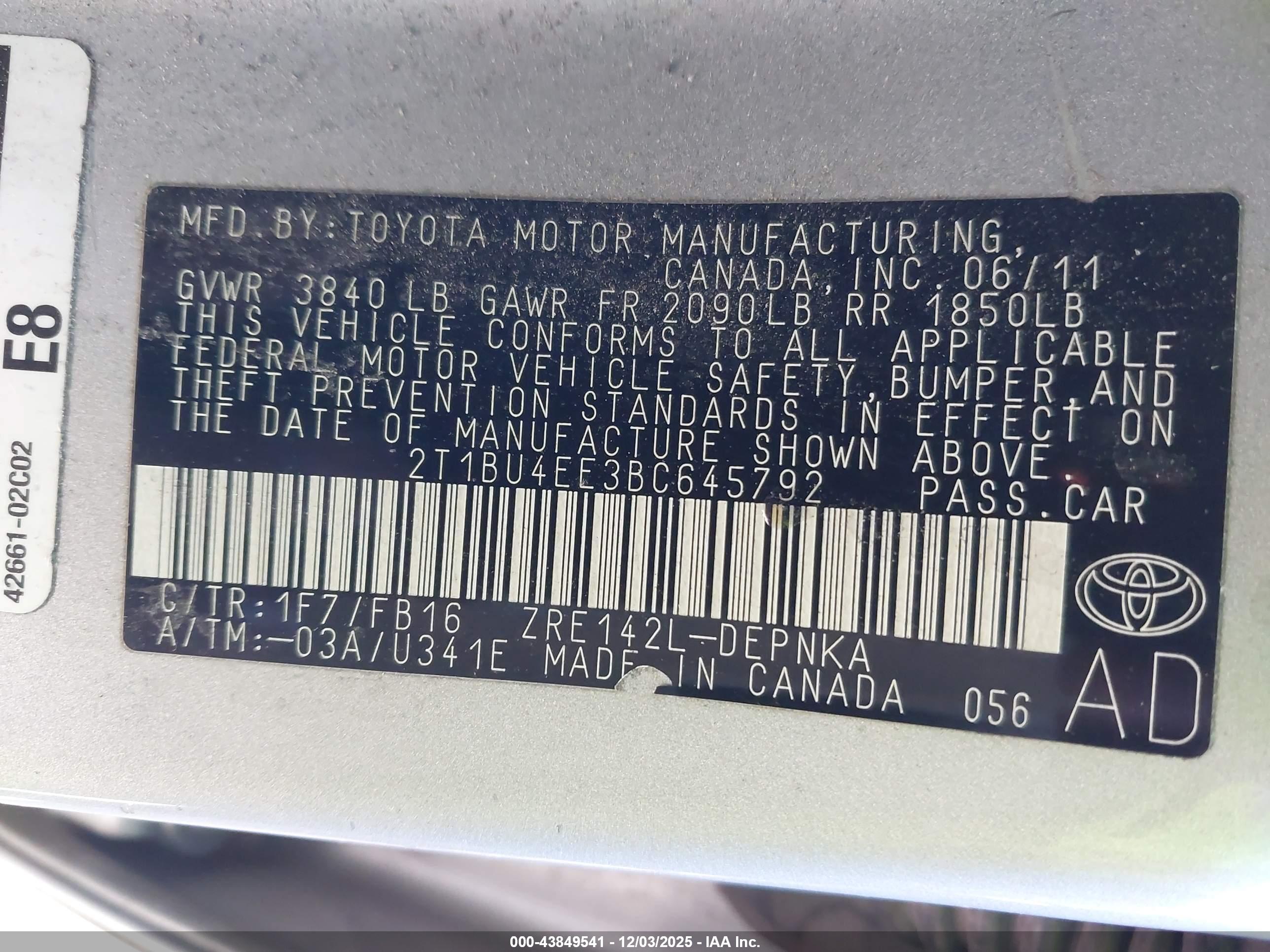 TOYOTA COROLLA image 9