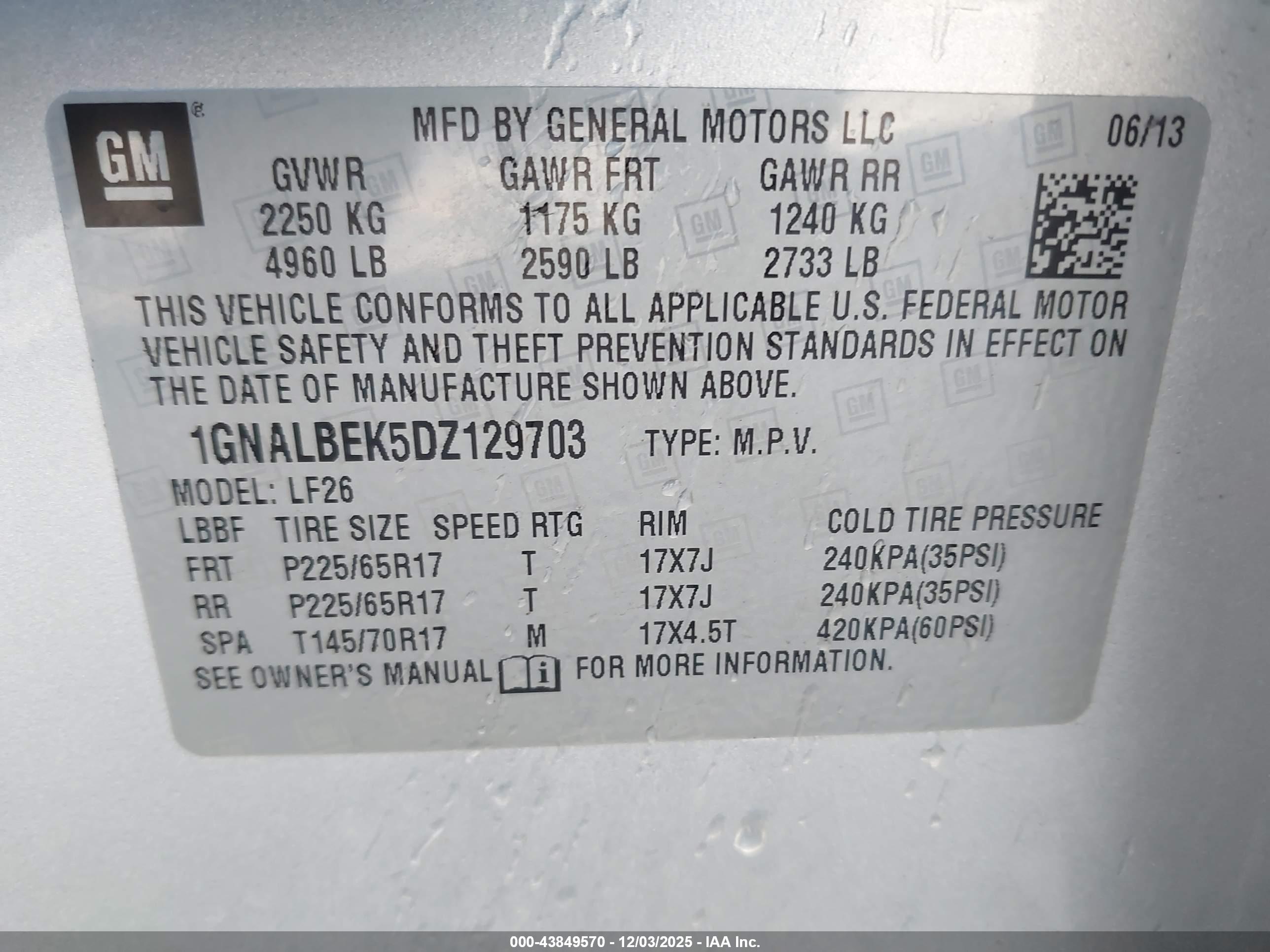 CHEVROLET EQUINOX image 9