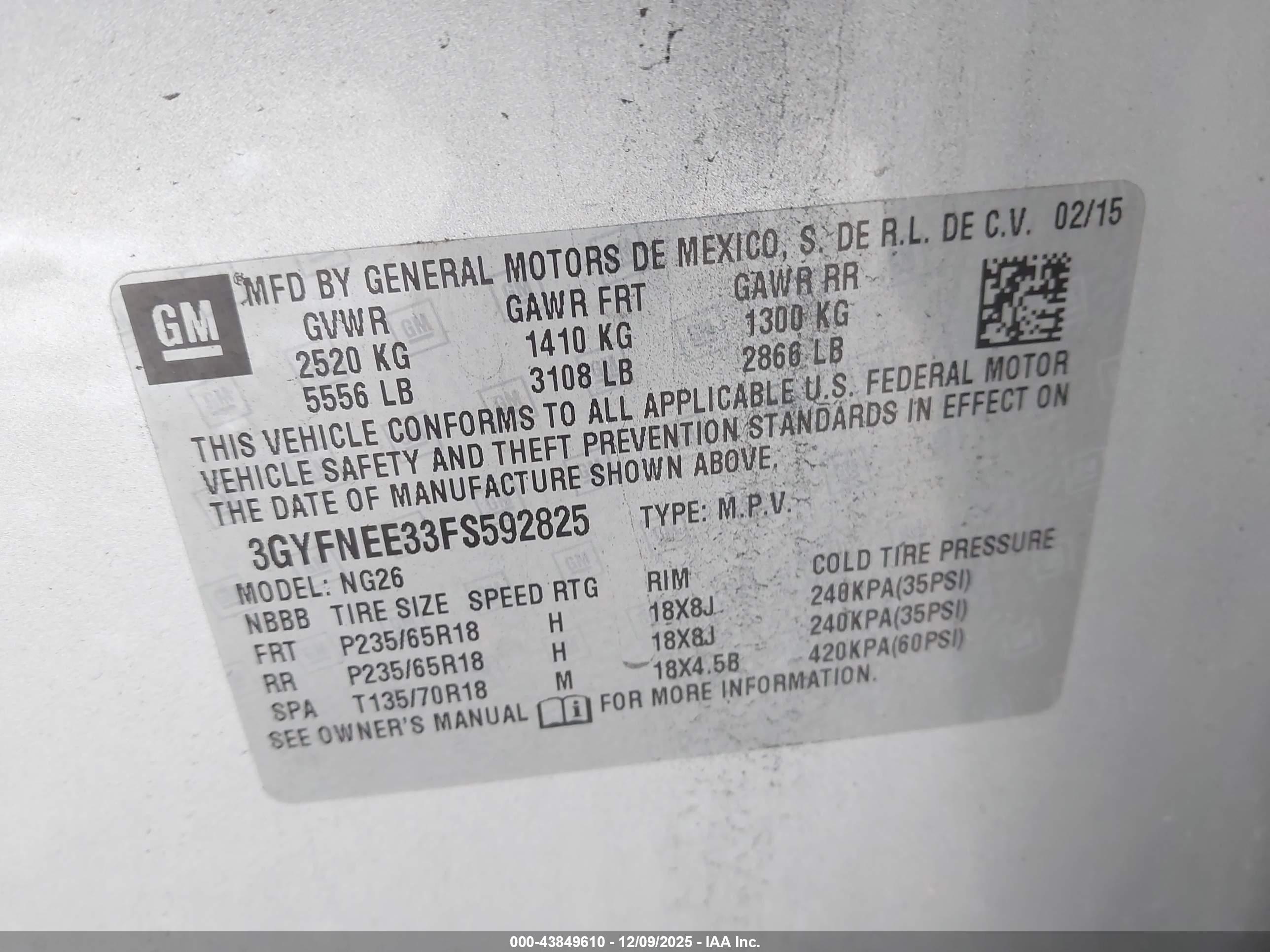 CADILLAC SRX image 9