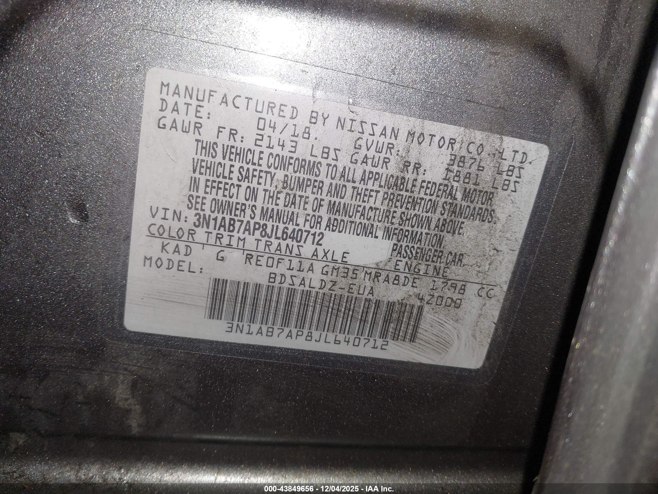 NISSAN SENTRA image 9
