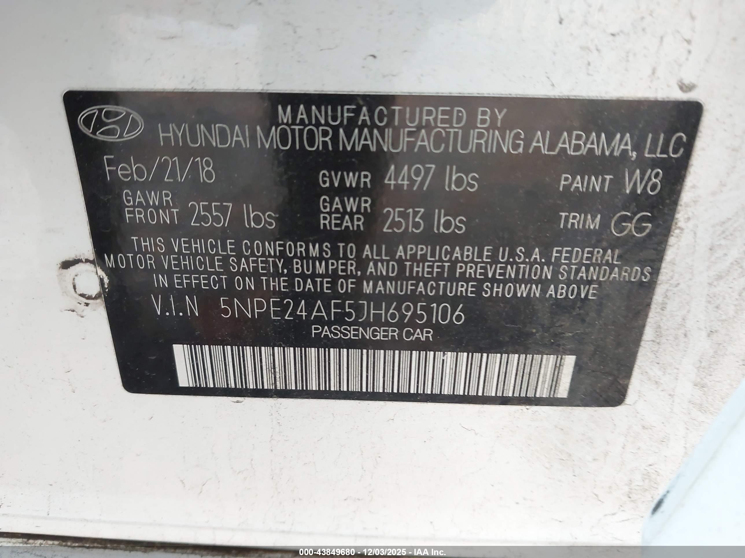HYUNDAI SONATA image 9