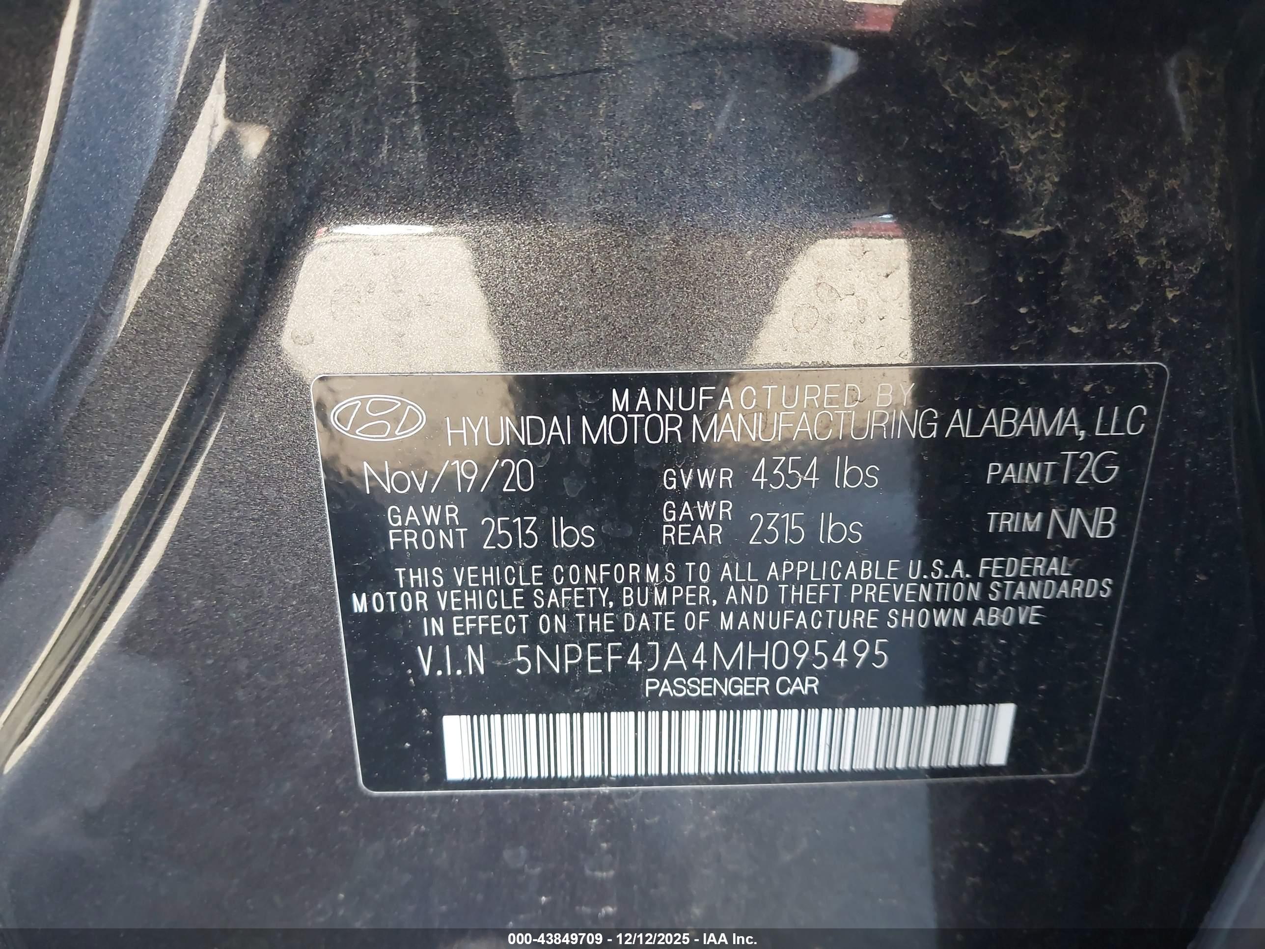 HYUNDAI SONATA image 9