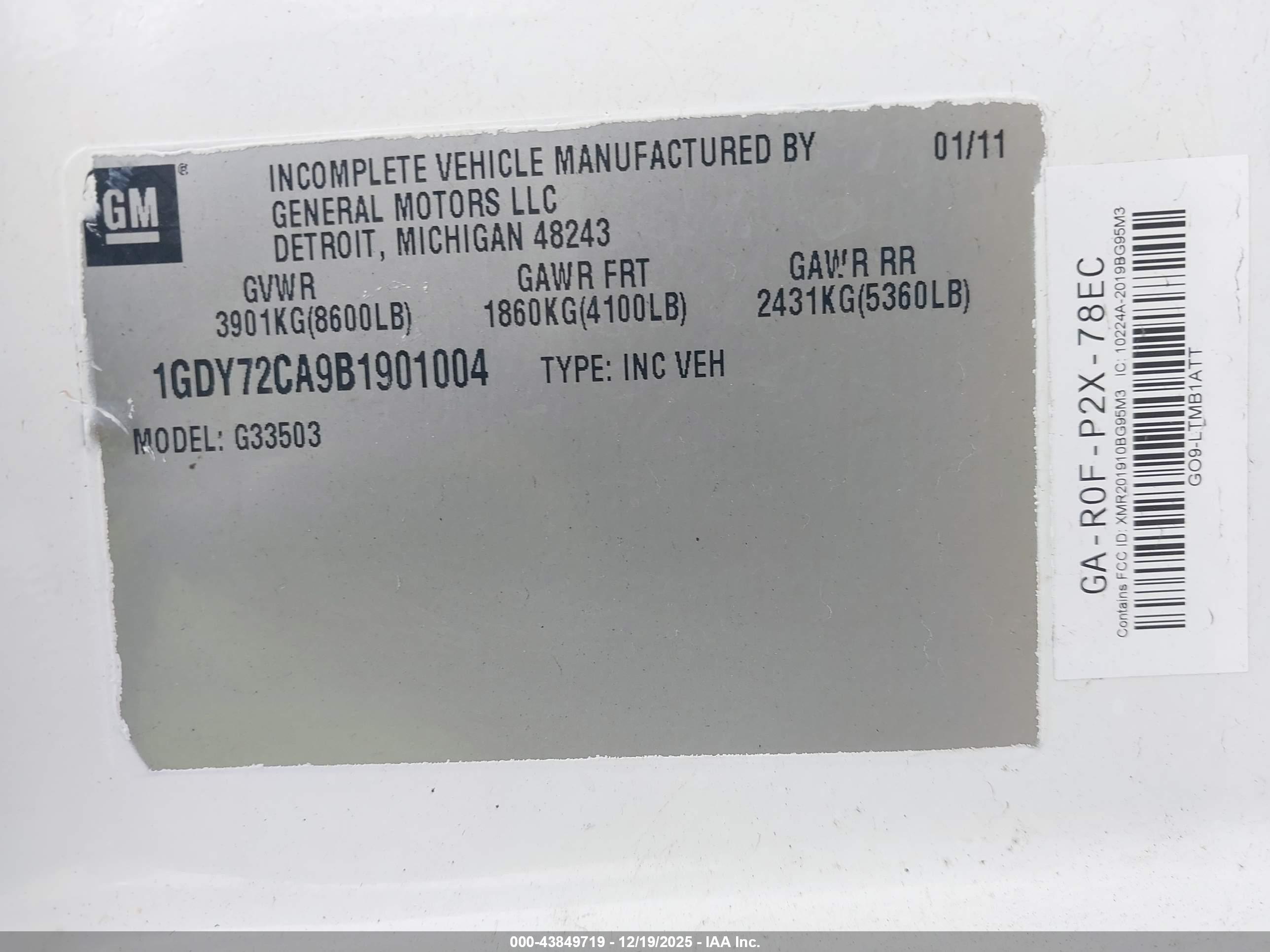 GMC SAVANA image 9