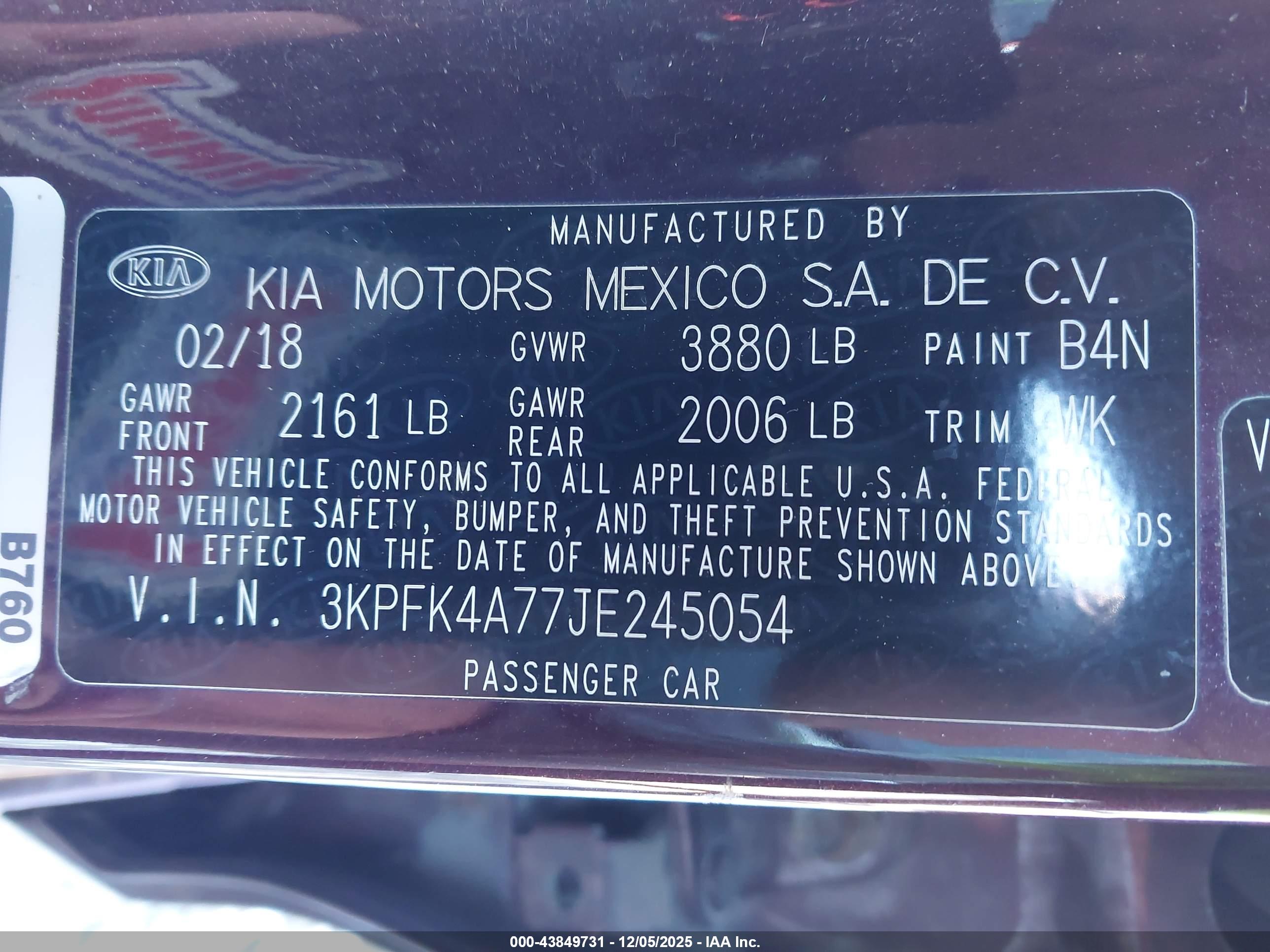 KIA FORTE image 9