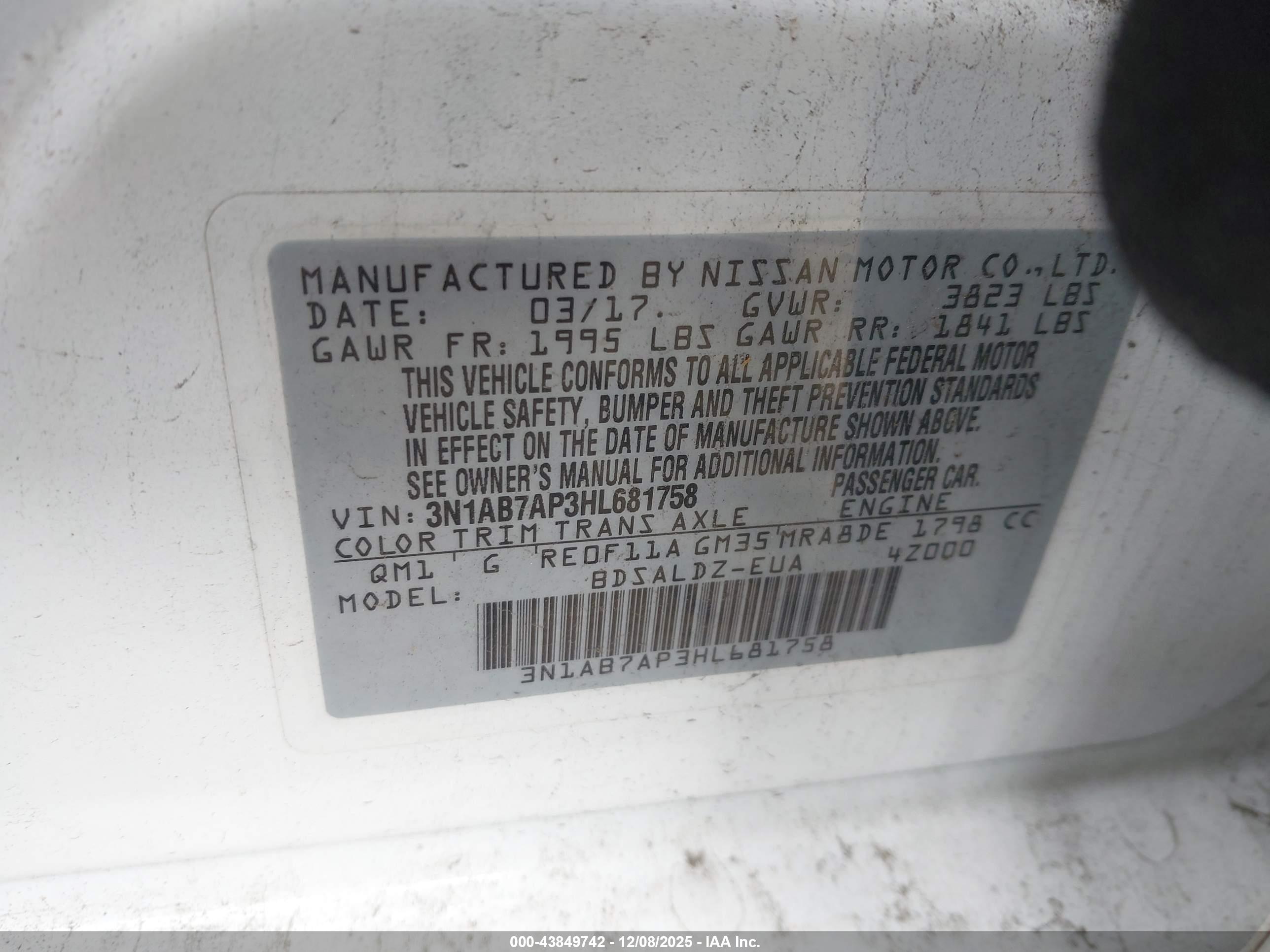 NISSAN SENTRA image 9