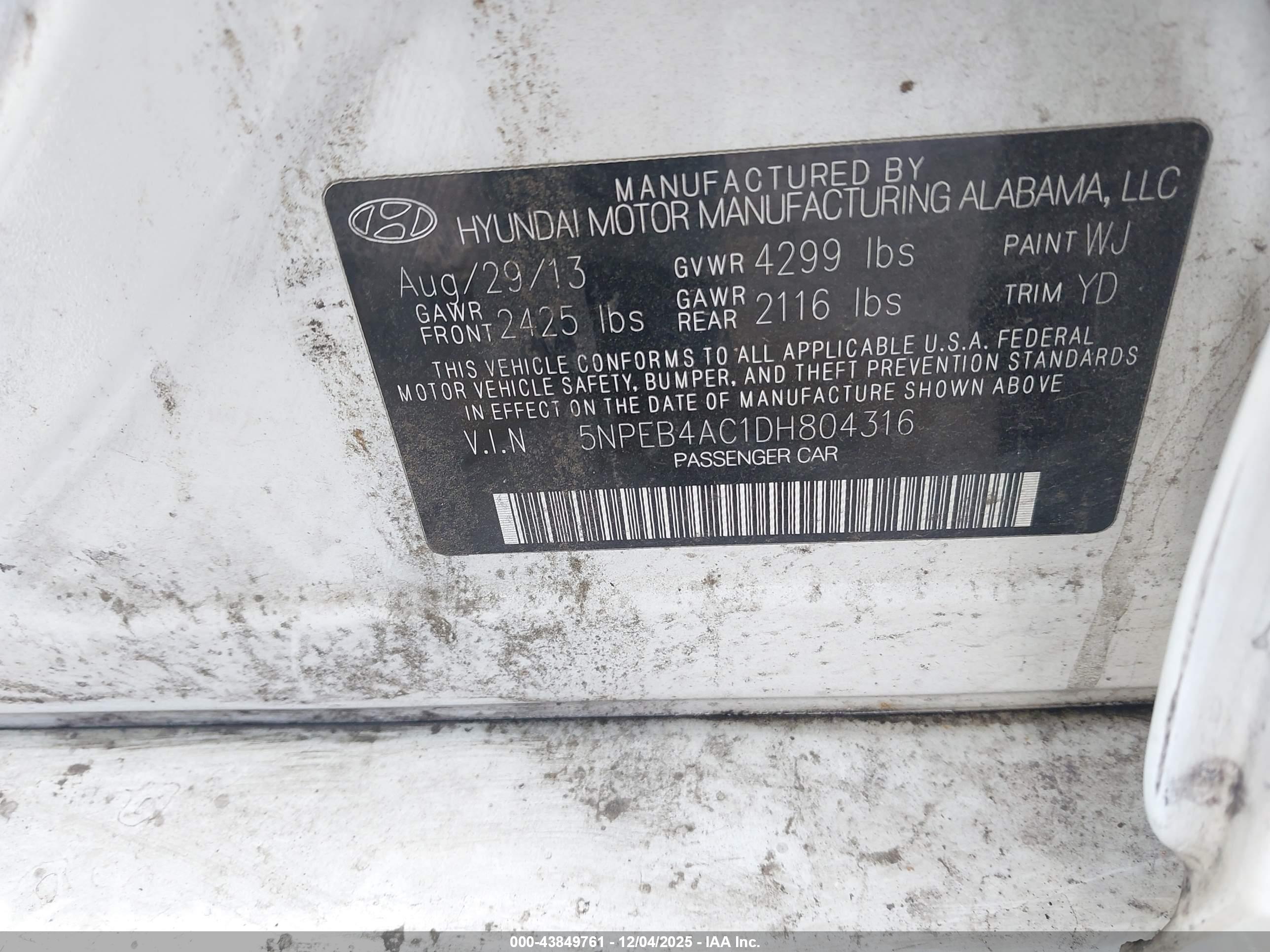 HYUNDAI SONATA image 9