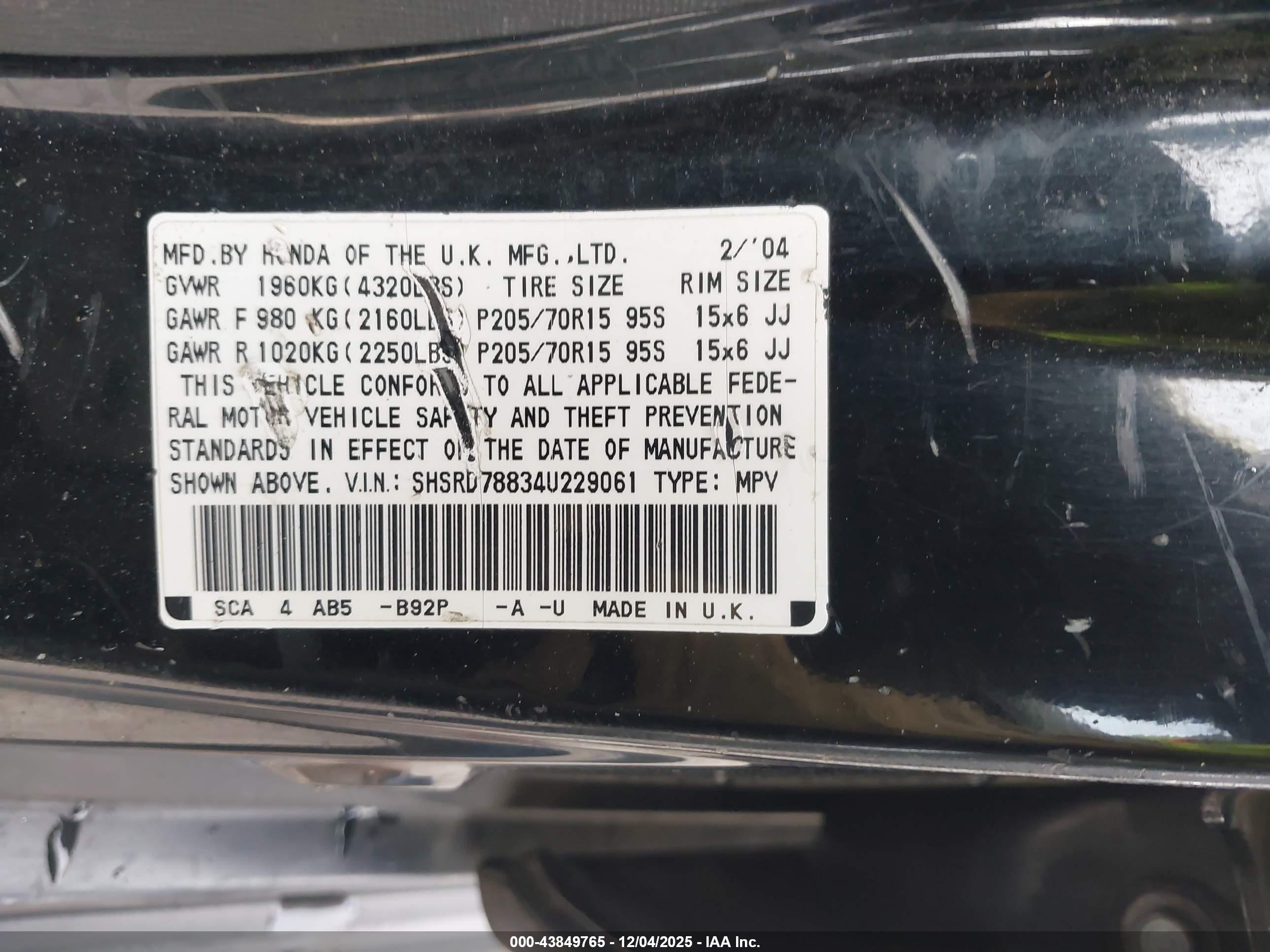 HONDA CR-V image 9