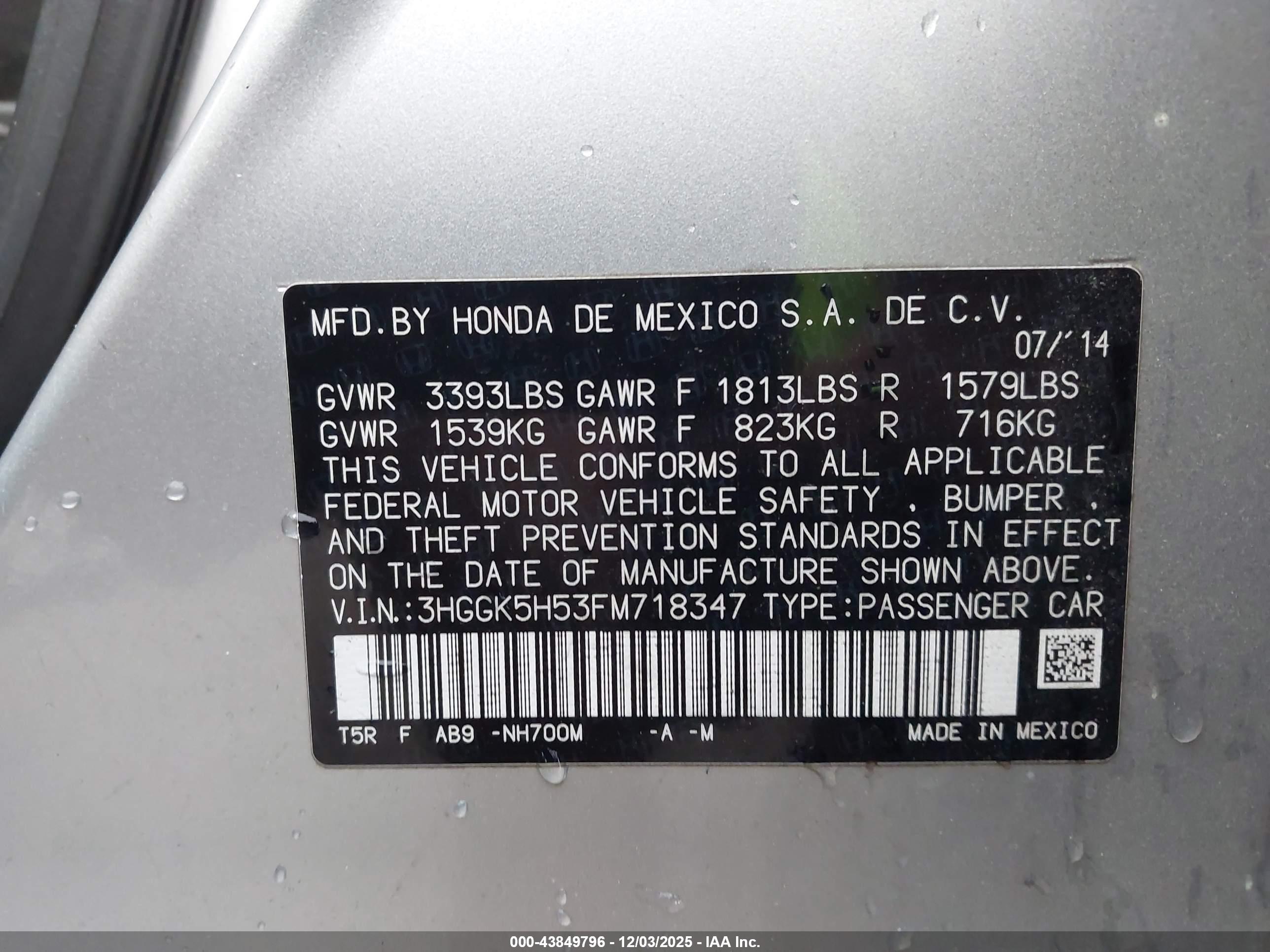 HONDA FIT image 9