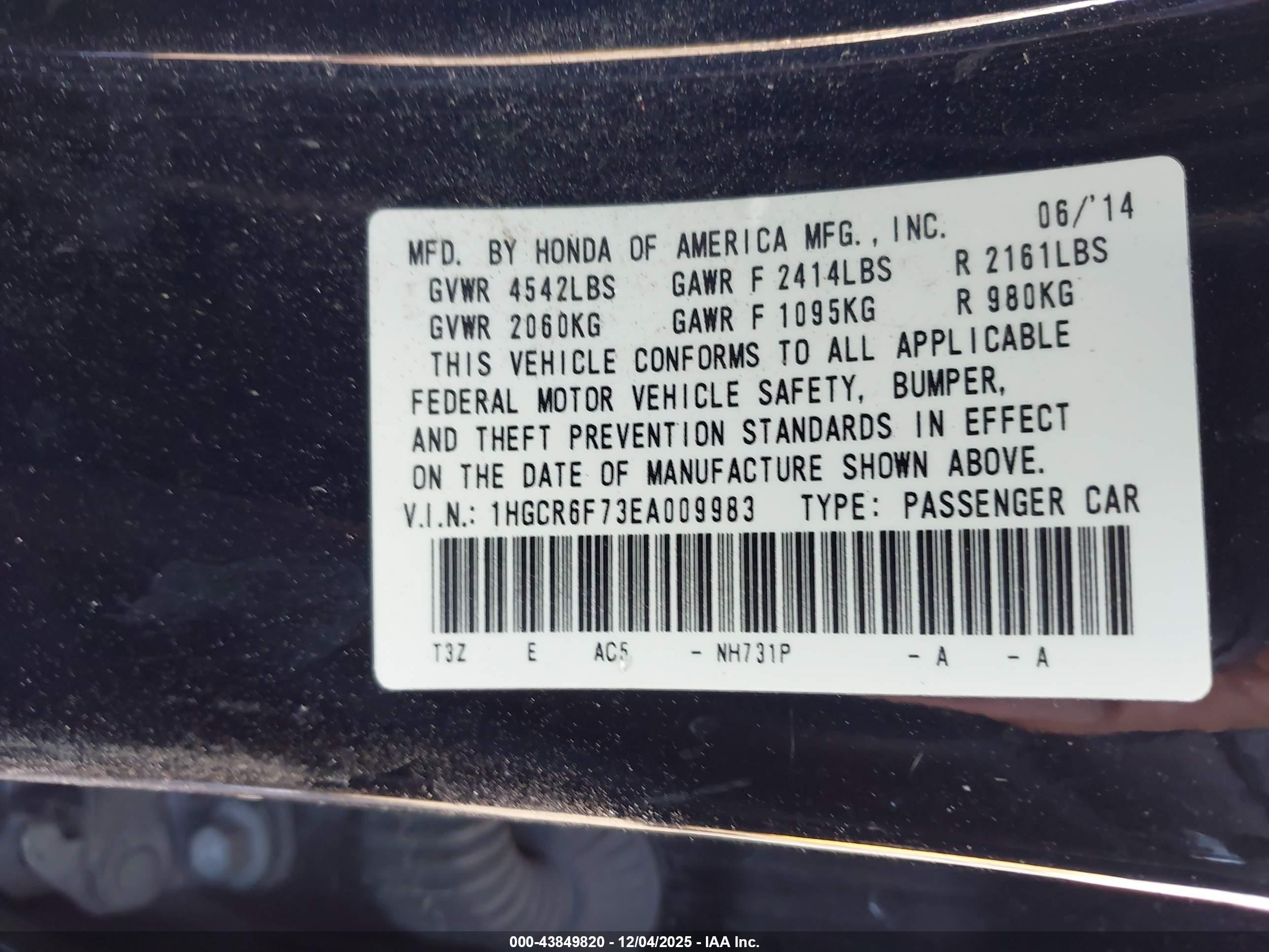 HONDA ACCORD image 9