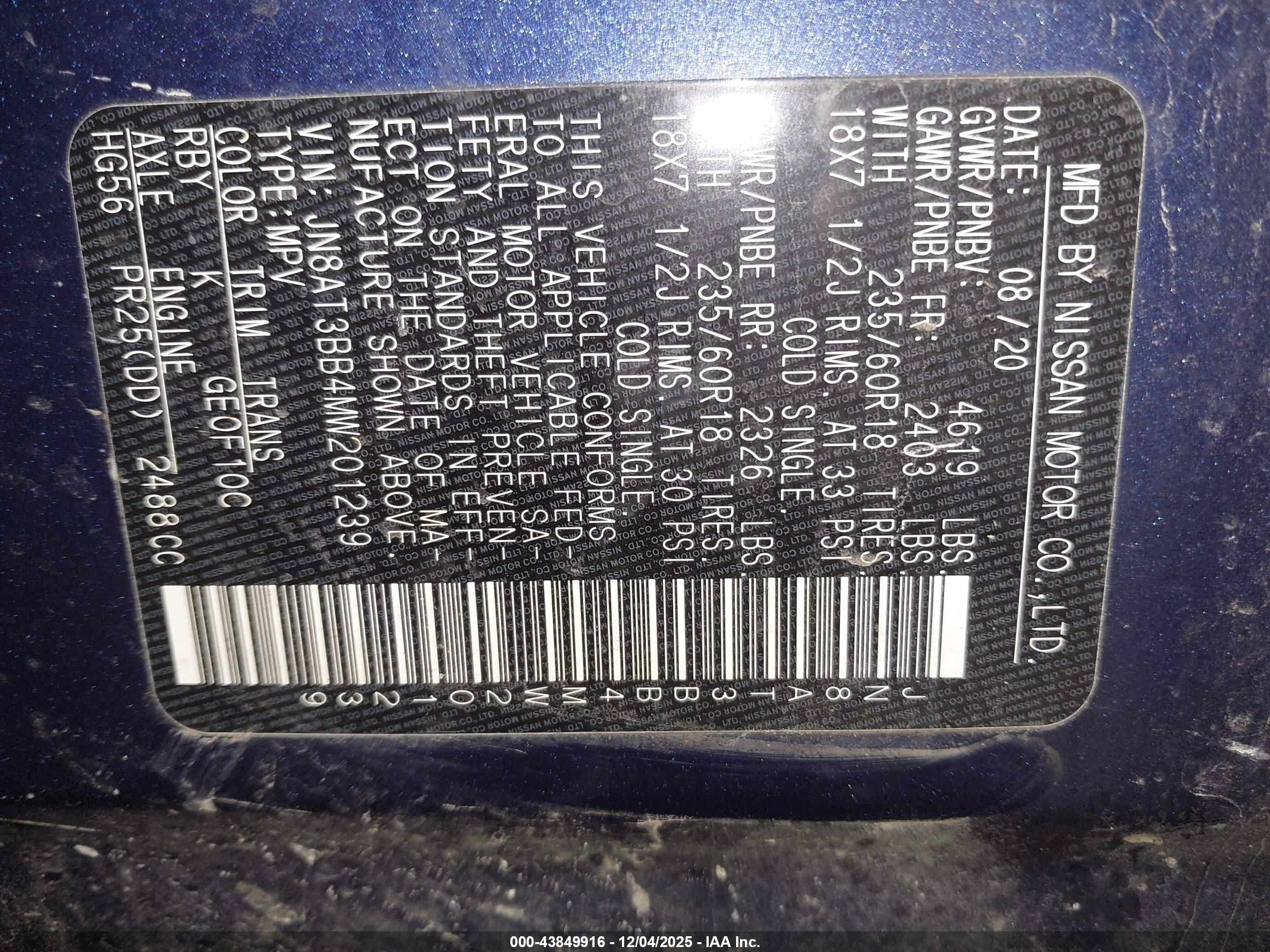 NISSAN ROGUE image 9