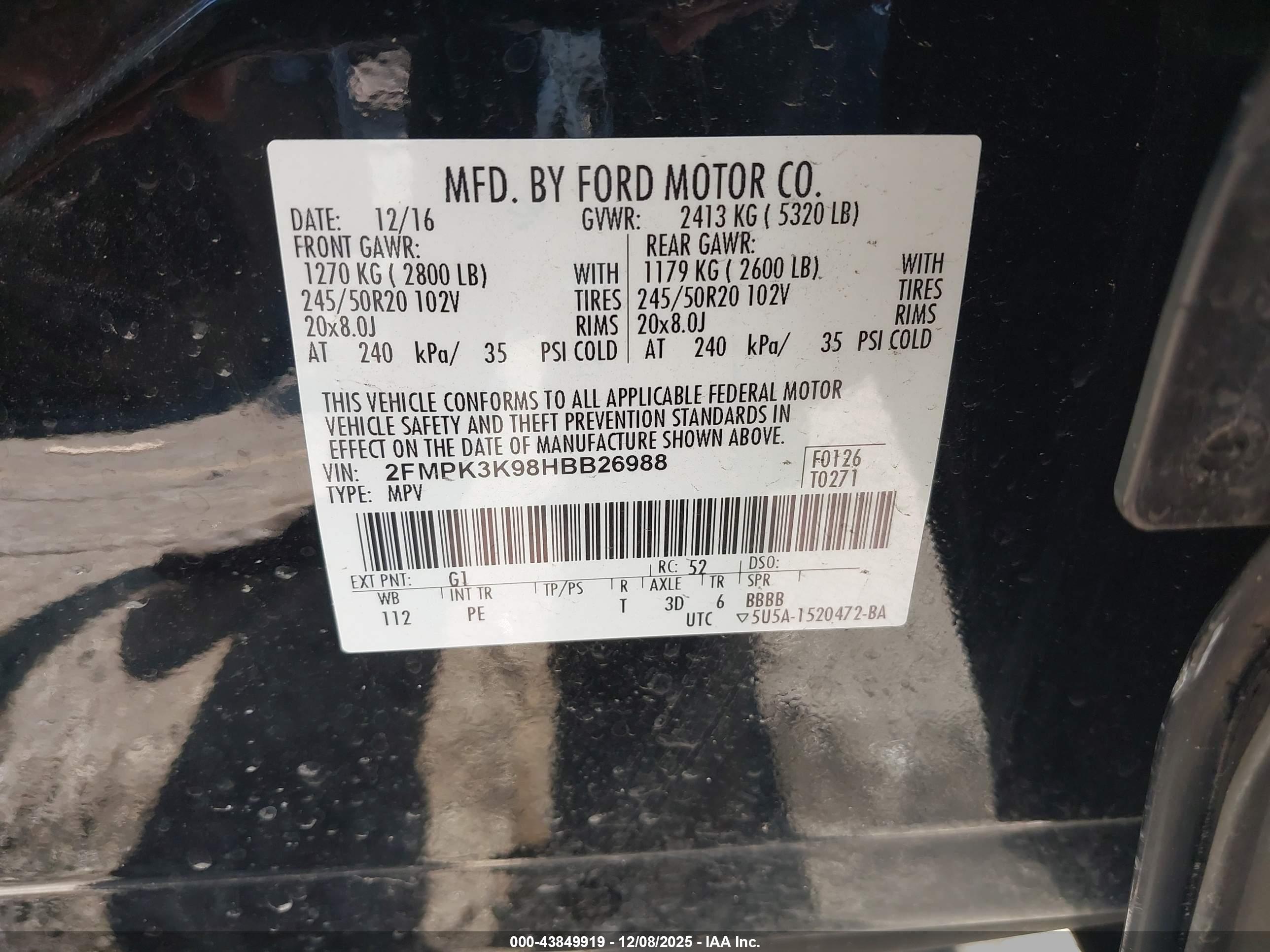 FORD EDGE image 9